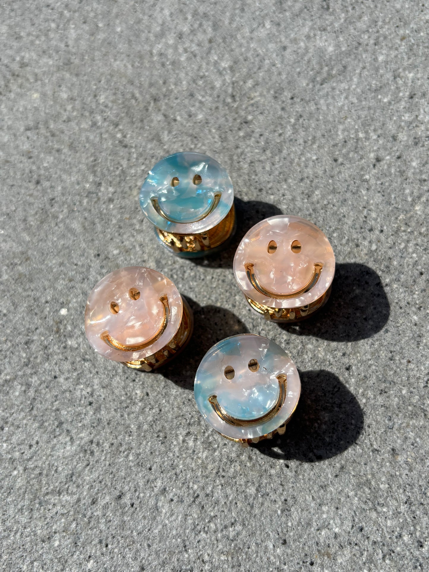 Smiley Haarklammer