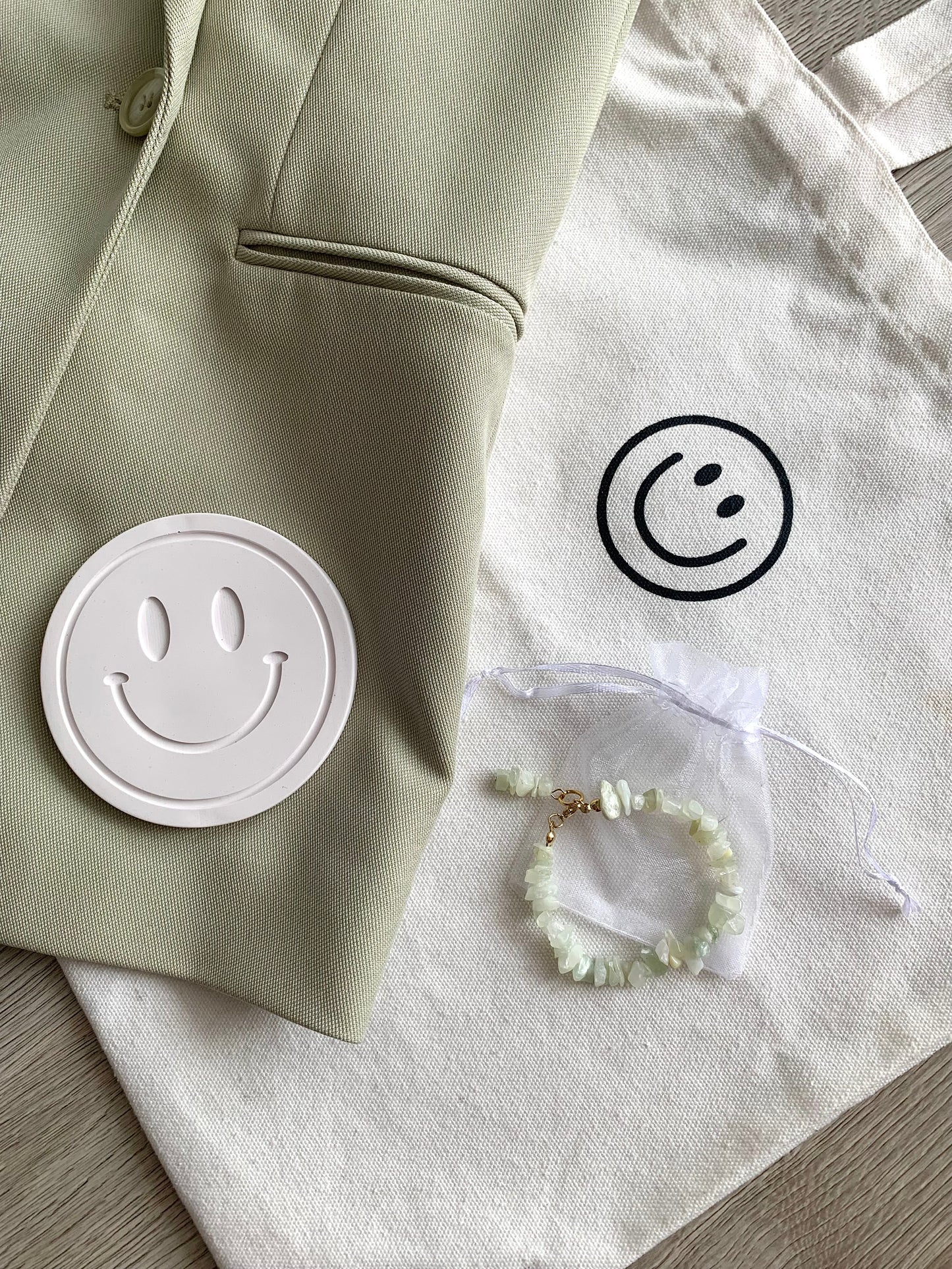 Baumwollbeutel, Smiley