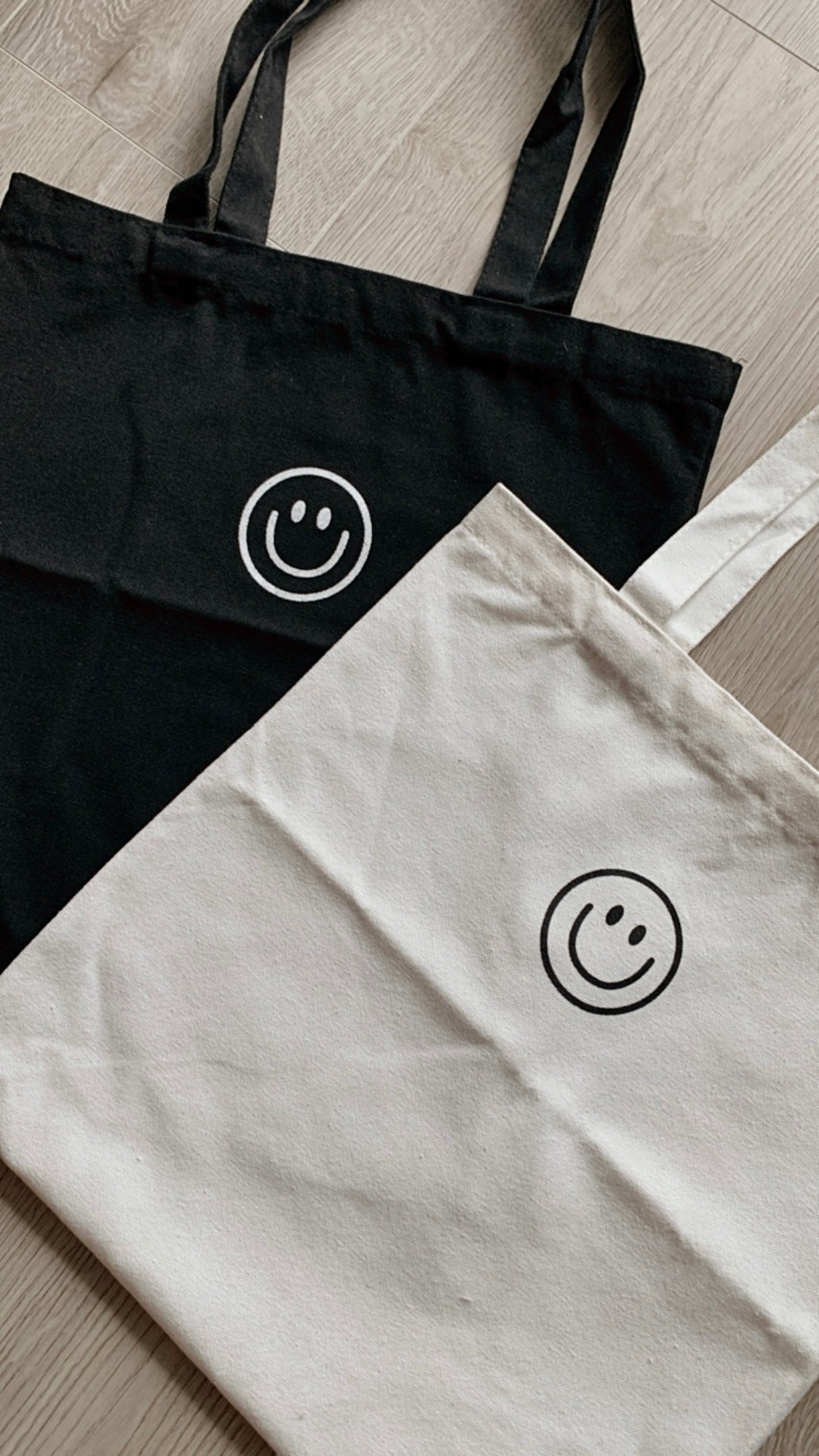 Baumwollbeutel, Smiley