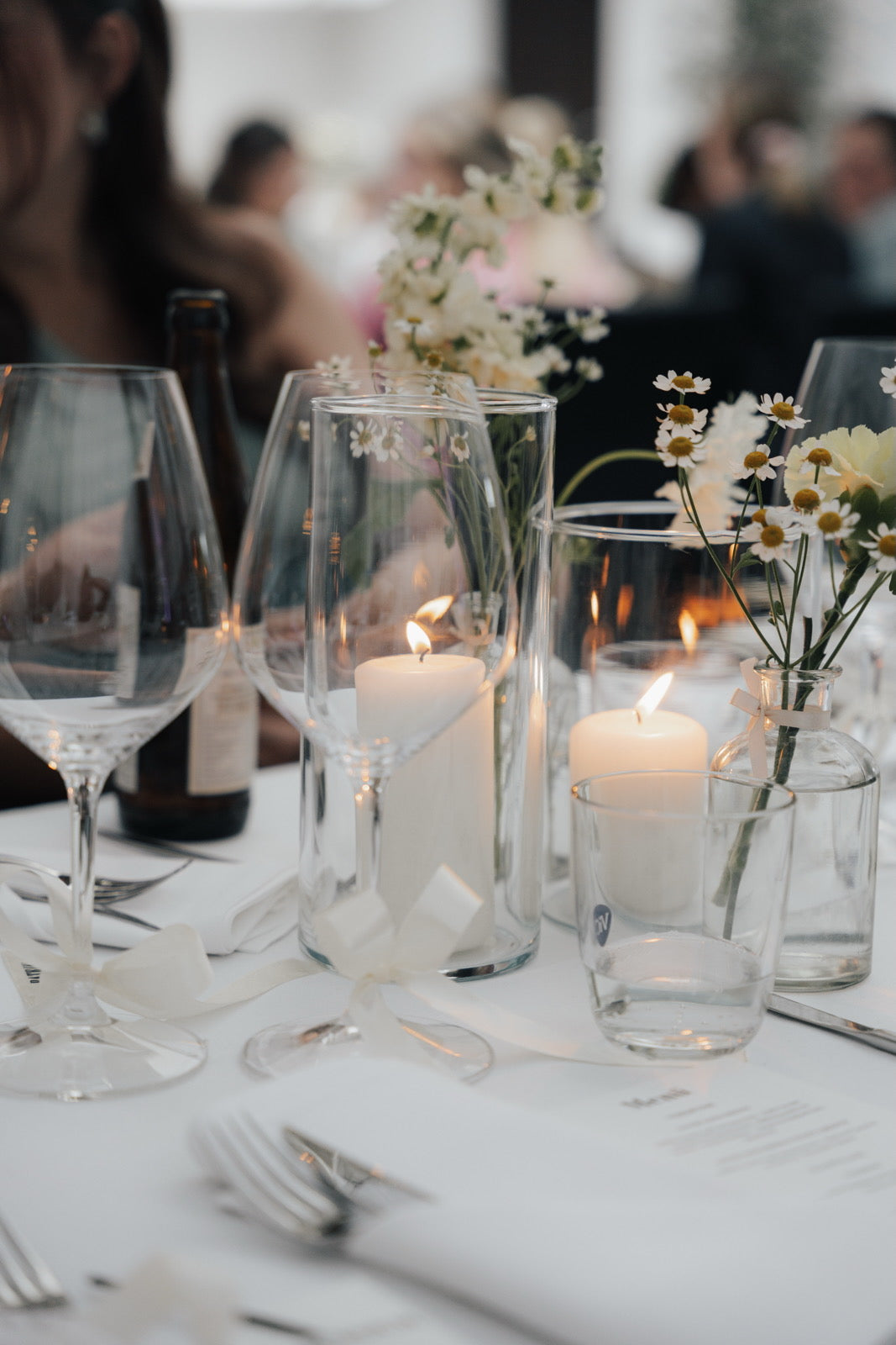 Personalisierte Schleifen für Hochzeiten