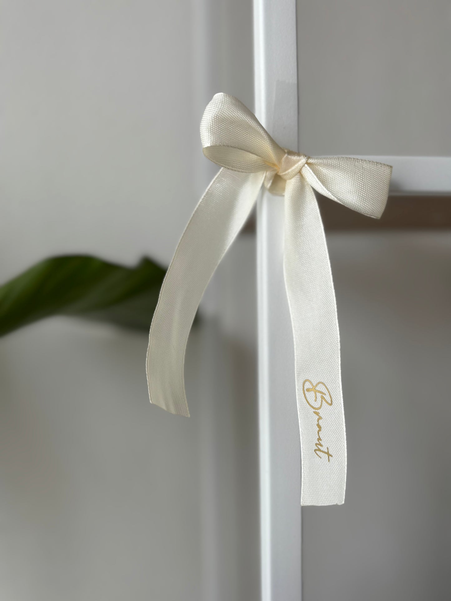 Personalisierte Schleifen für Hochzeiten