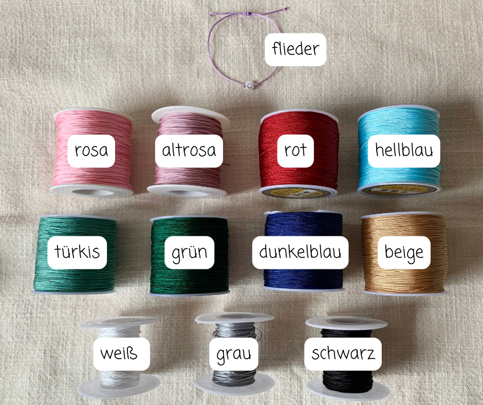 Schlichtes Muschelarmband