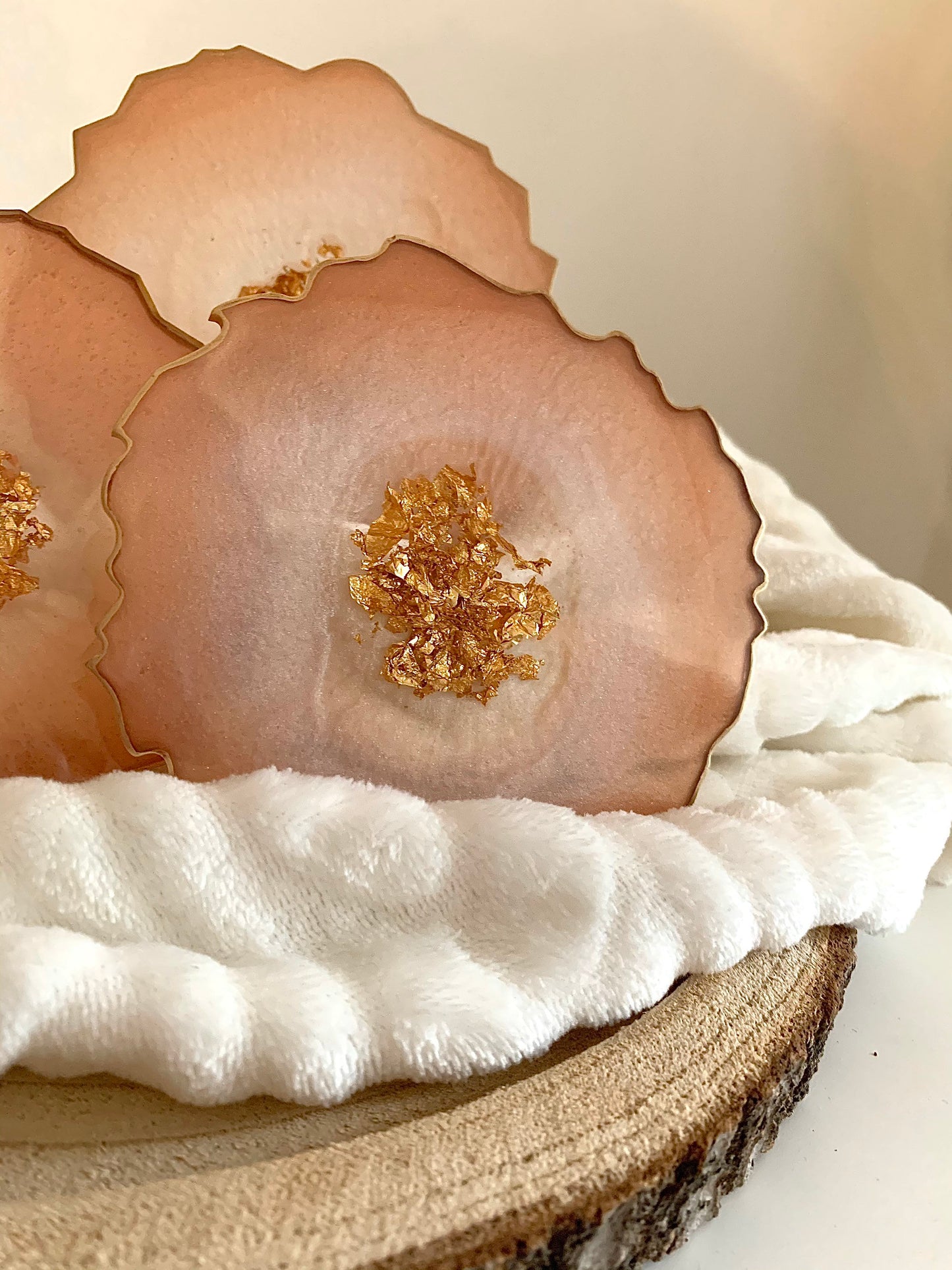 Untersetzer „peach“