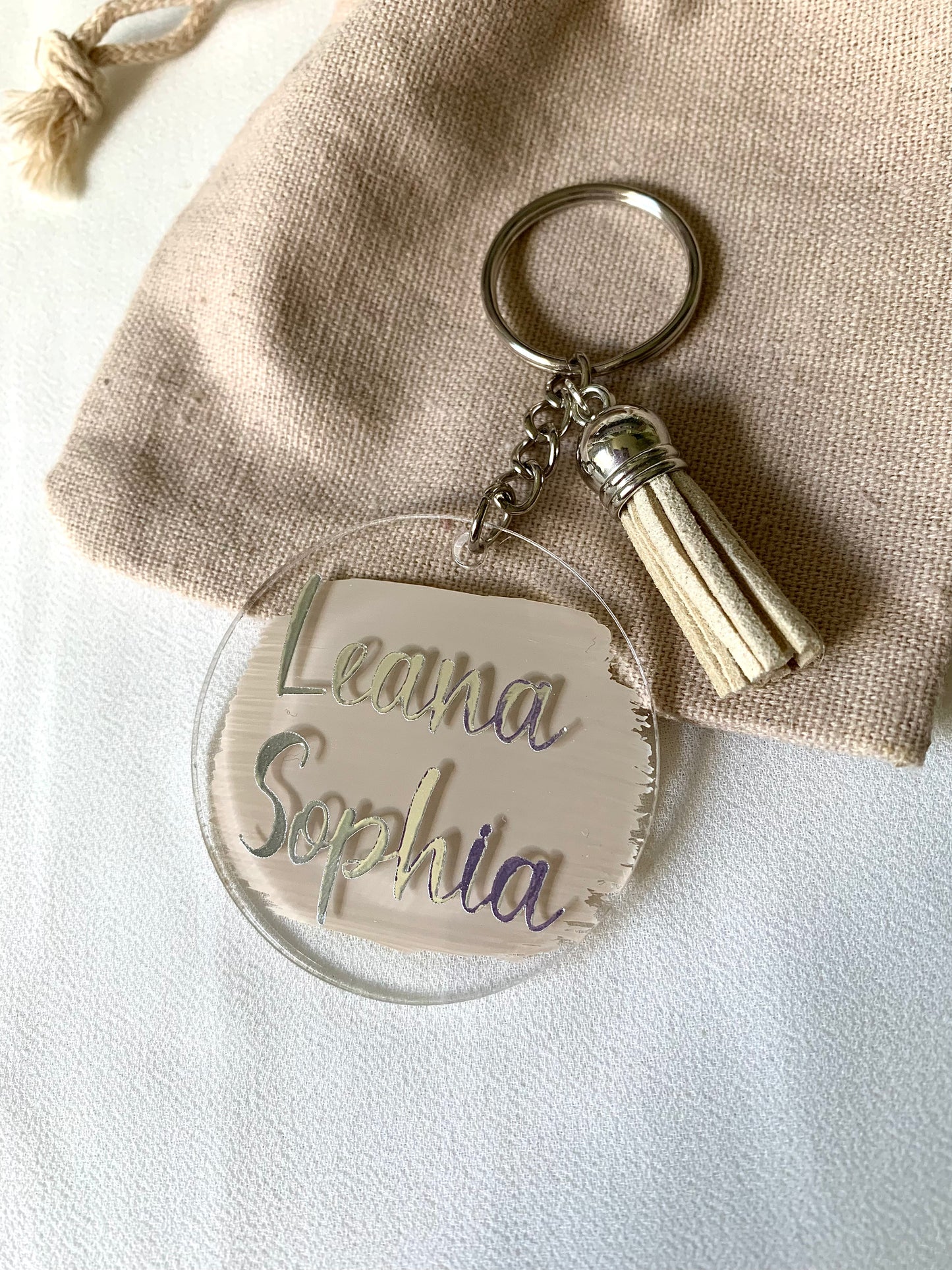 Personalisierter Schlüsselanhänger