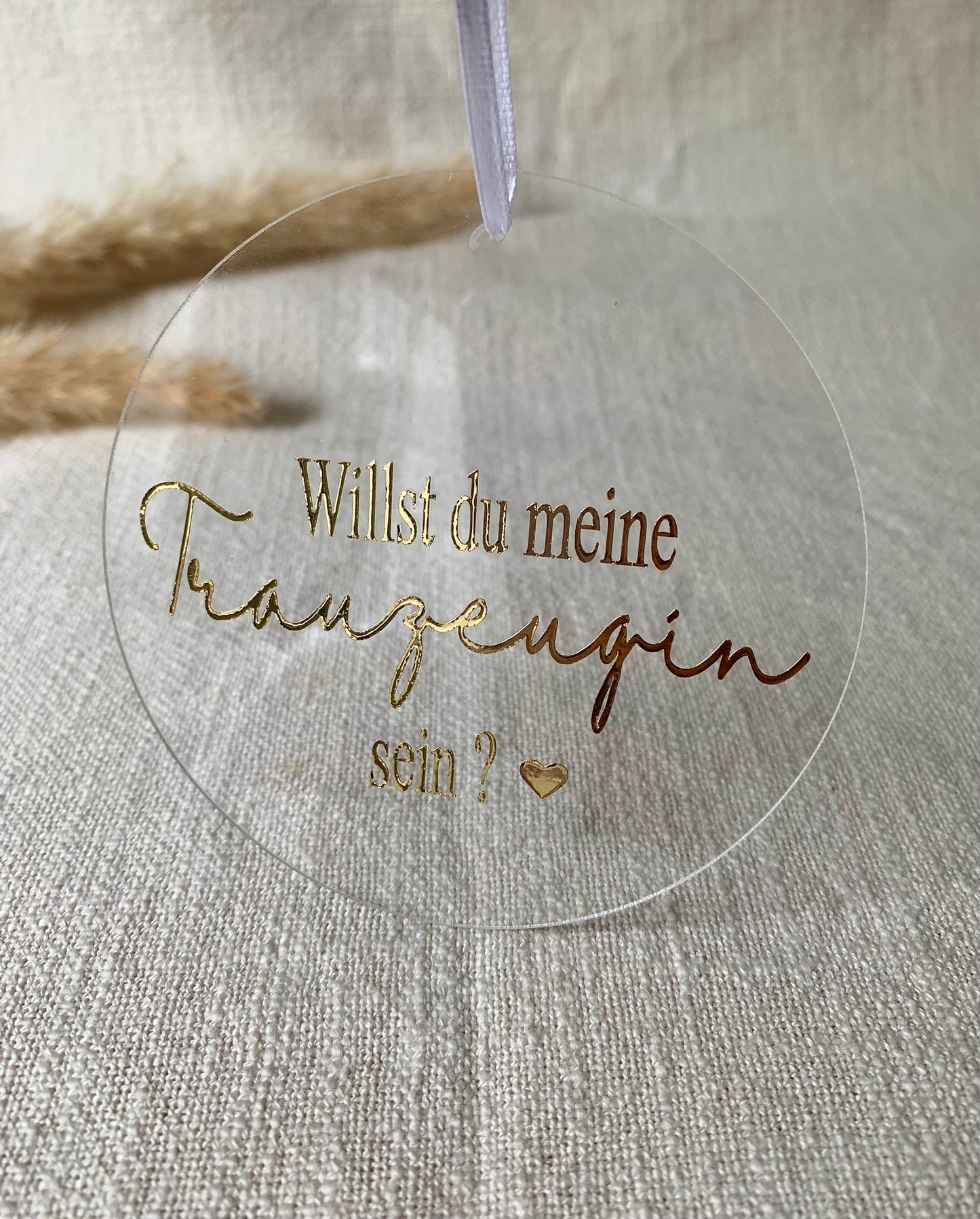 Willst du meine Trauzeugin sein?