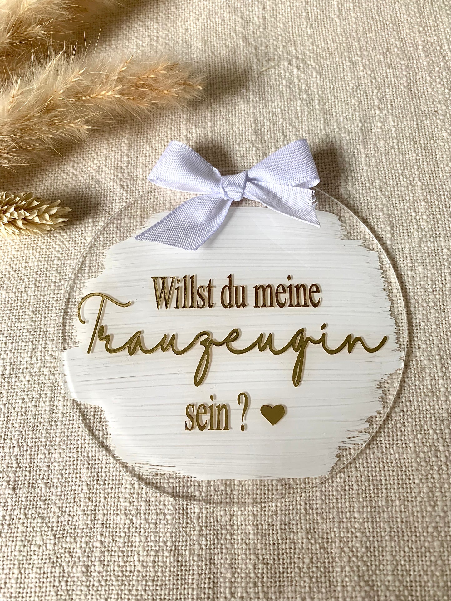 Willst du meine Trauzeugin sein?
