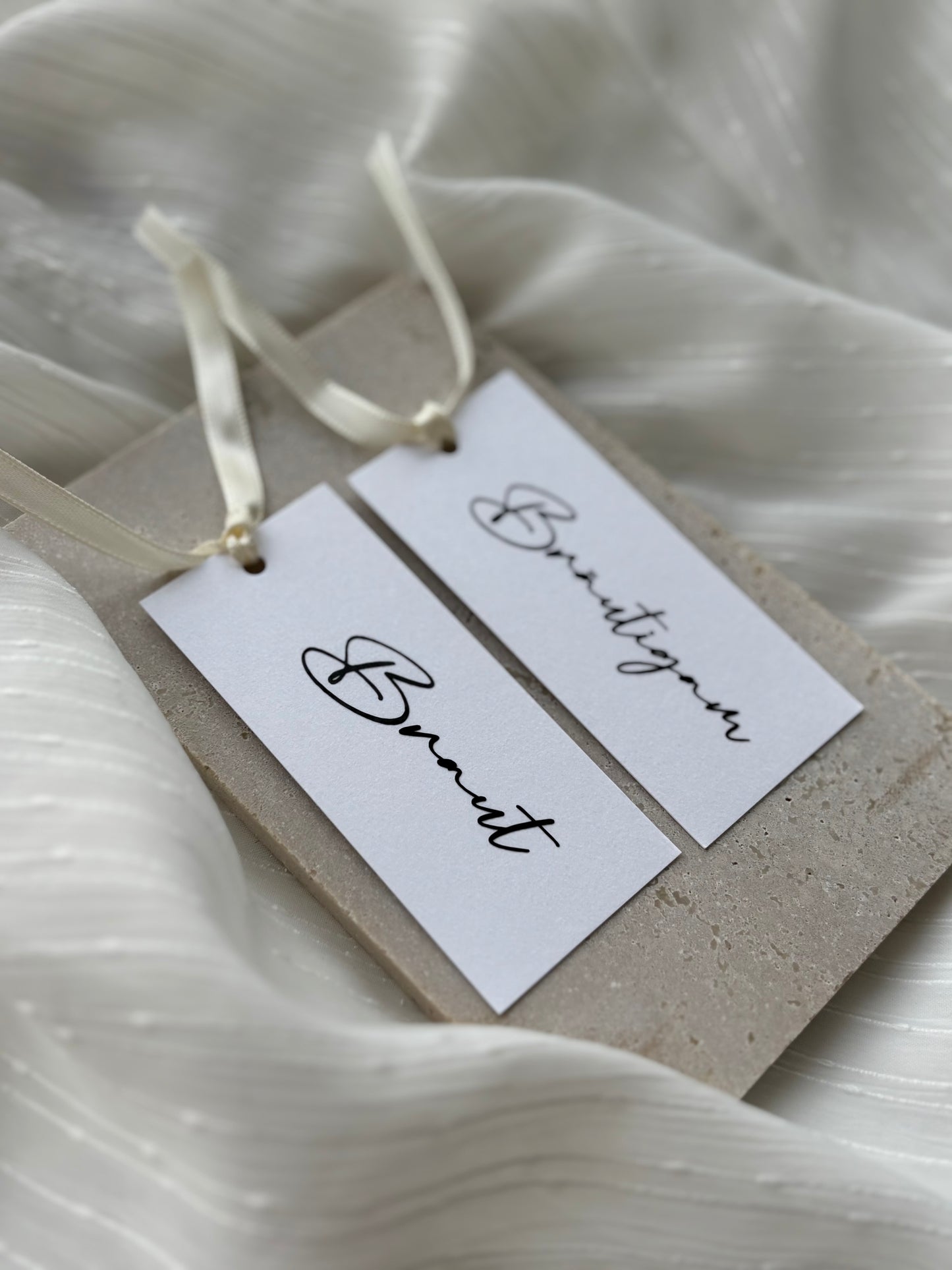 Personalisierte Platzkarten für Hochzeiten