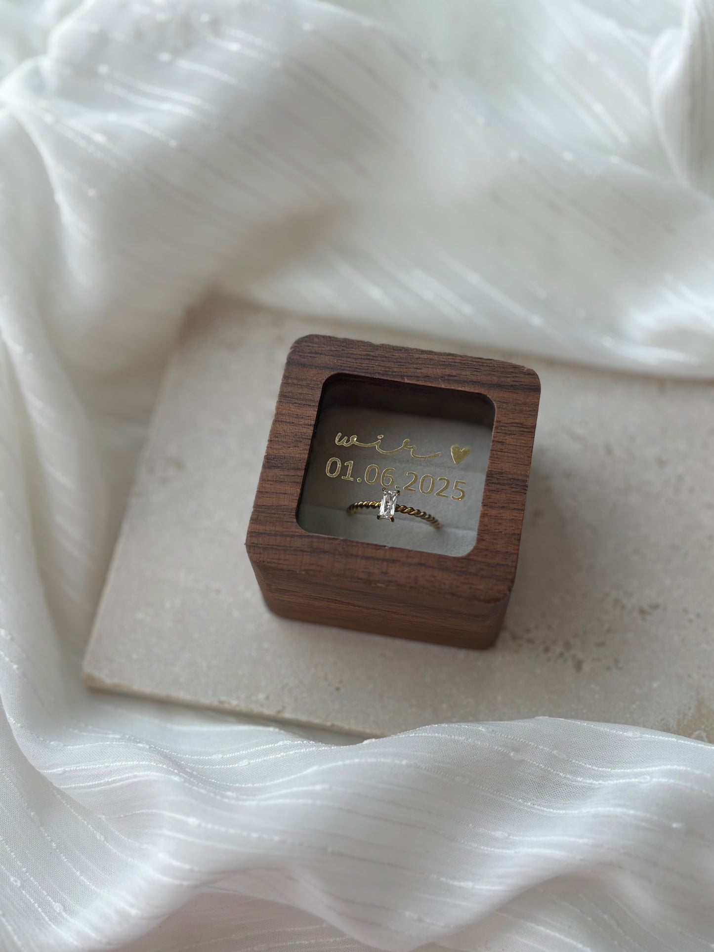 Personalisierte Ringbox