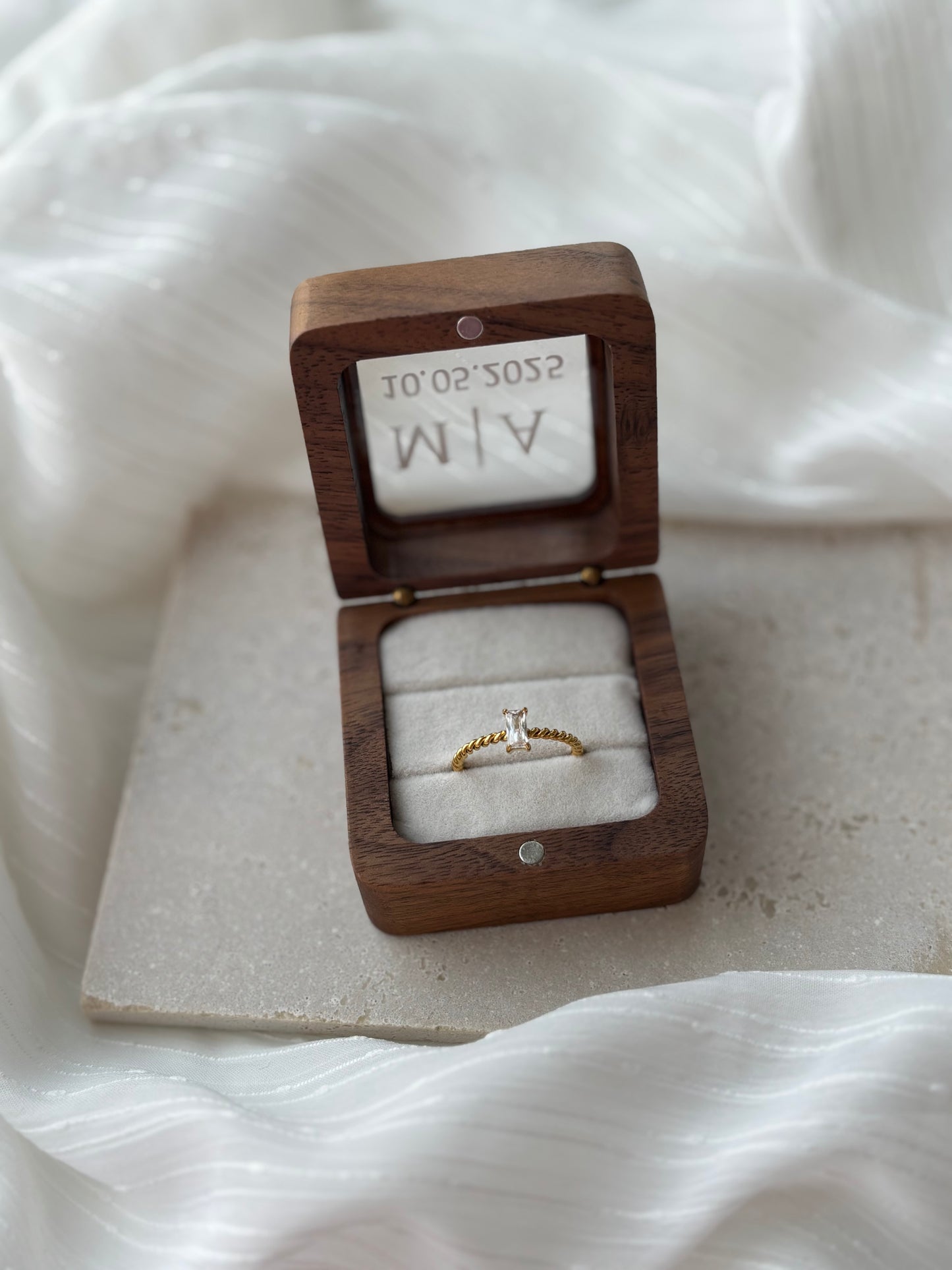 Personalisierte Ringbox