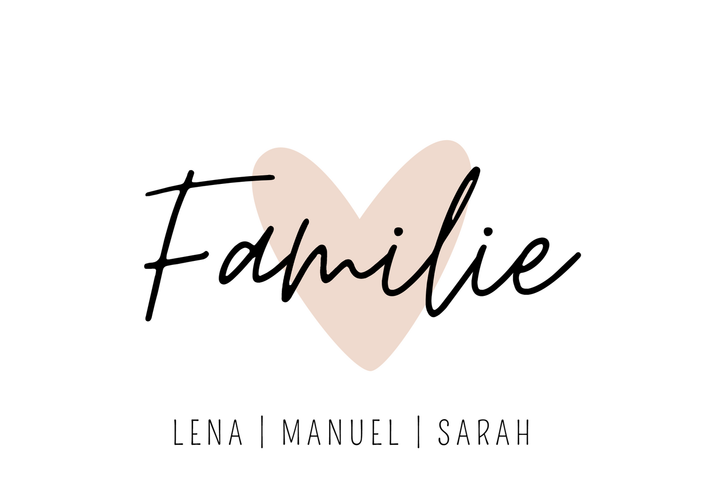 Bild "Familie - Herz"