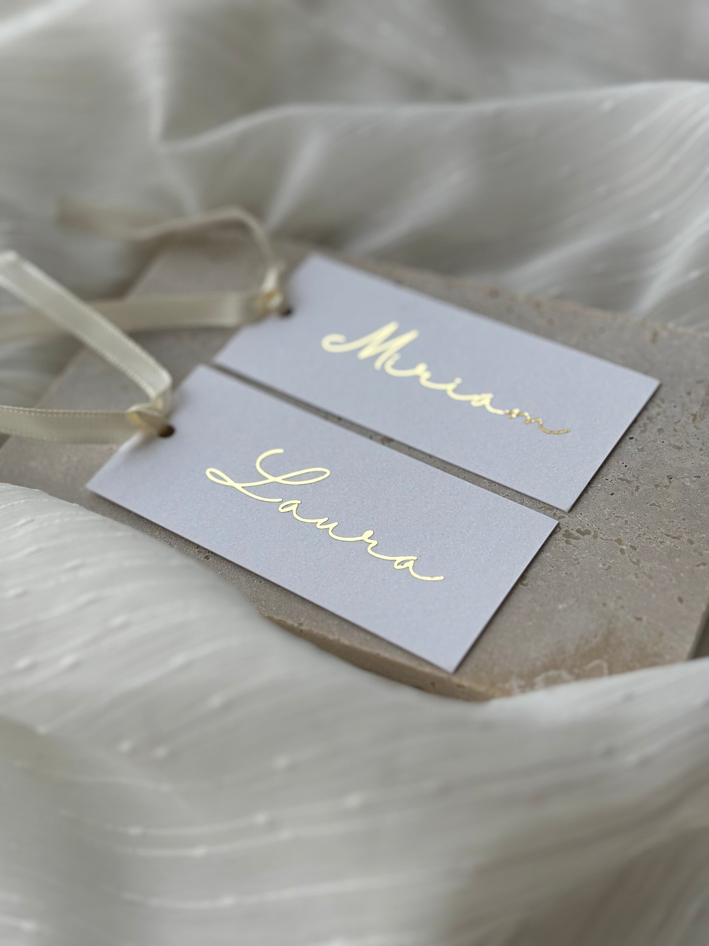 Personalisierte Platzkarten für Hochzeiten