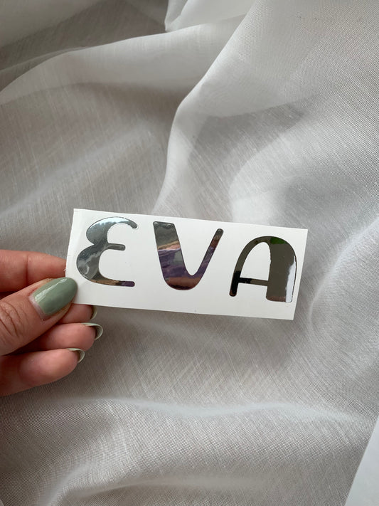 Namenssticker - Schrift 4