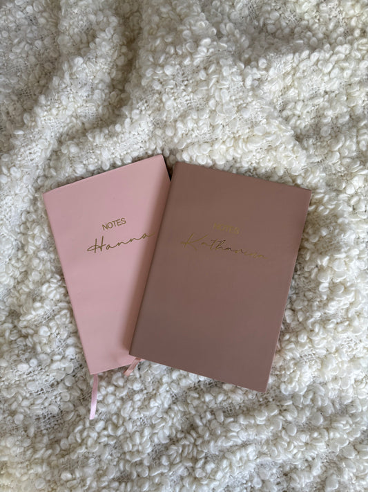 Notizbuch, personalisiert