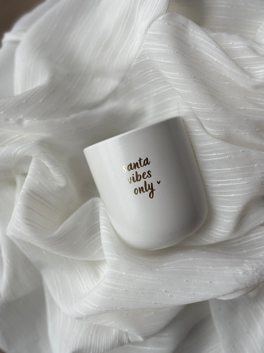 Tasse „santa vibes only“