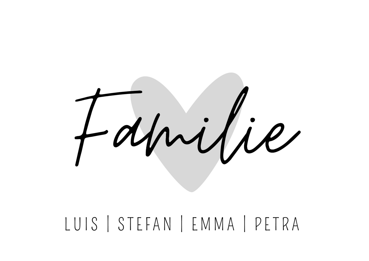 Bild "Familie - Herz"