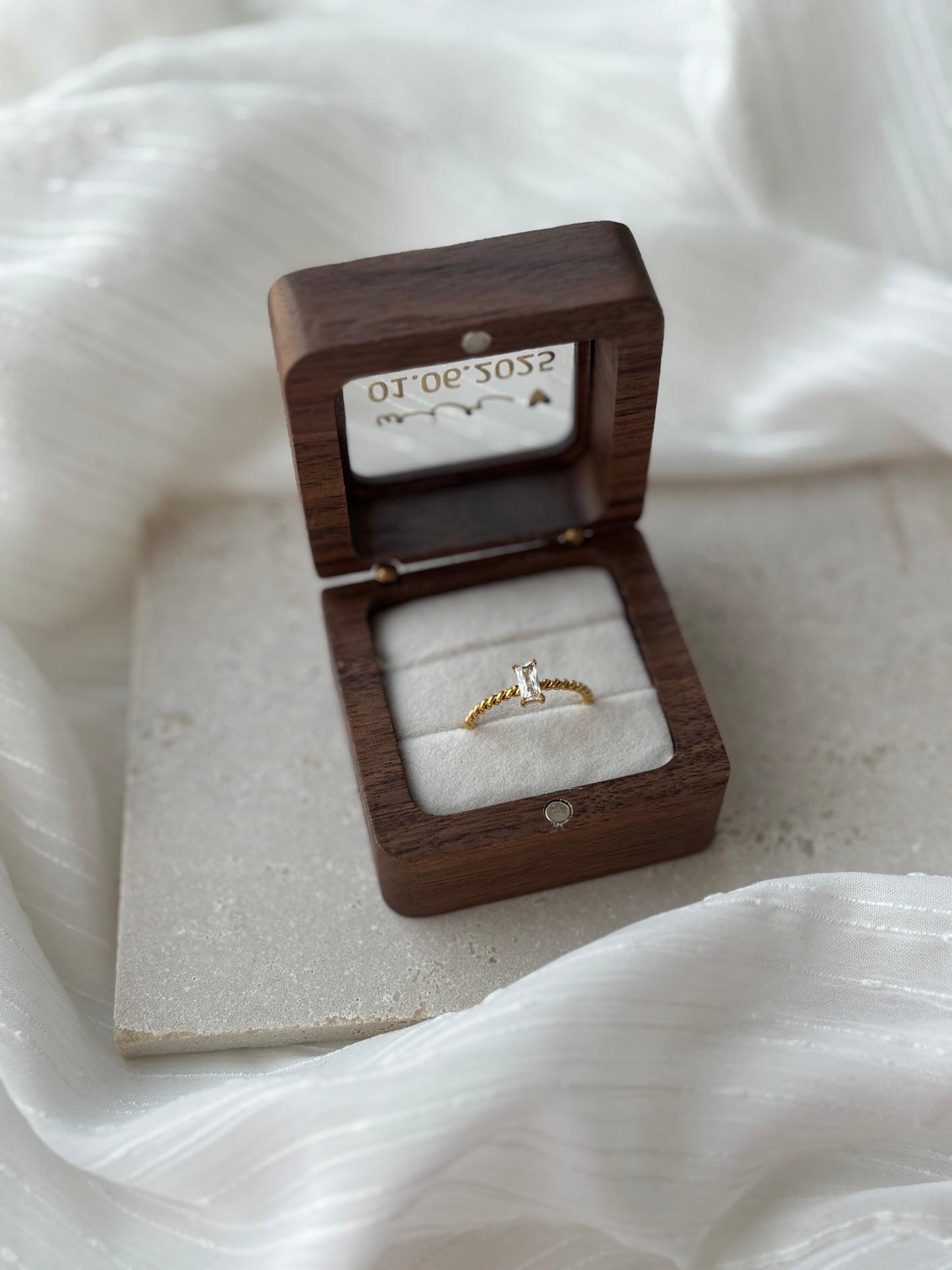 Personalisierte Ringbox