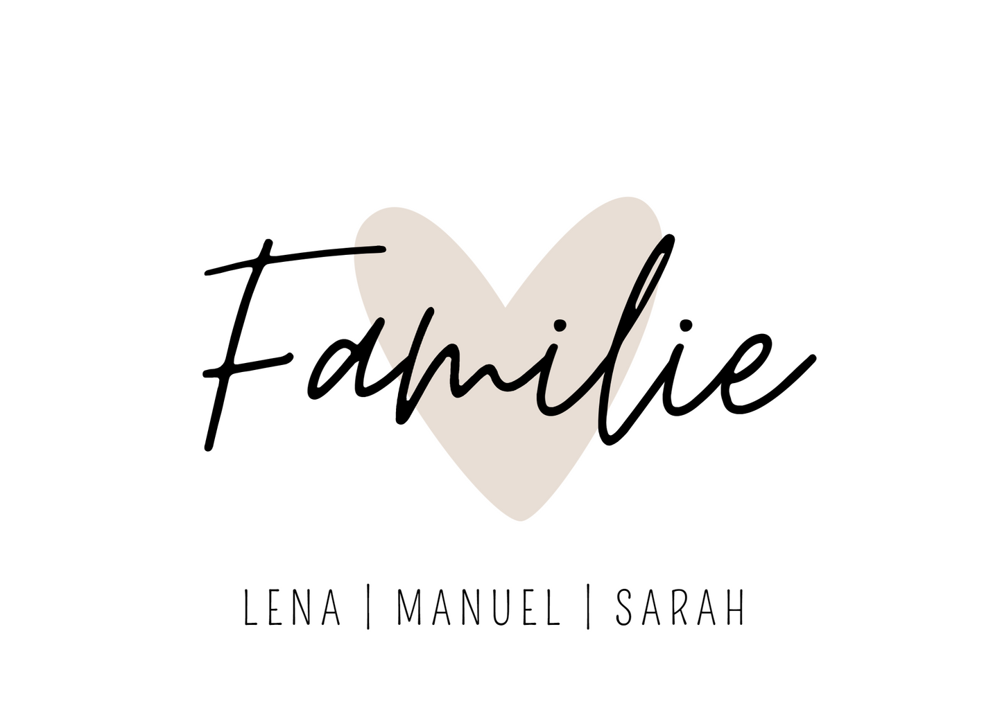 Bild "Familie - Herz"