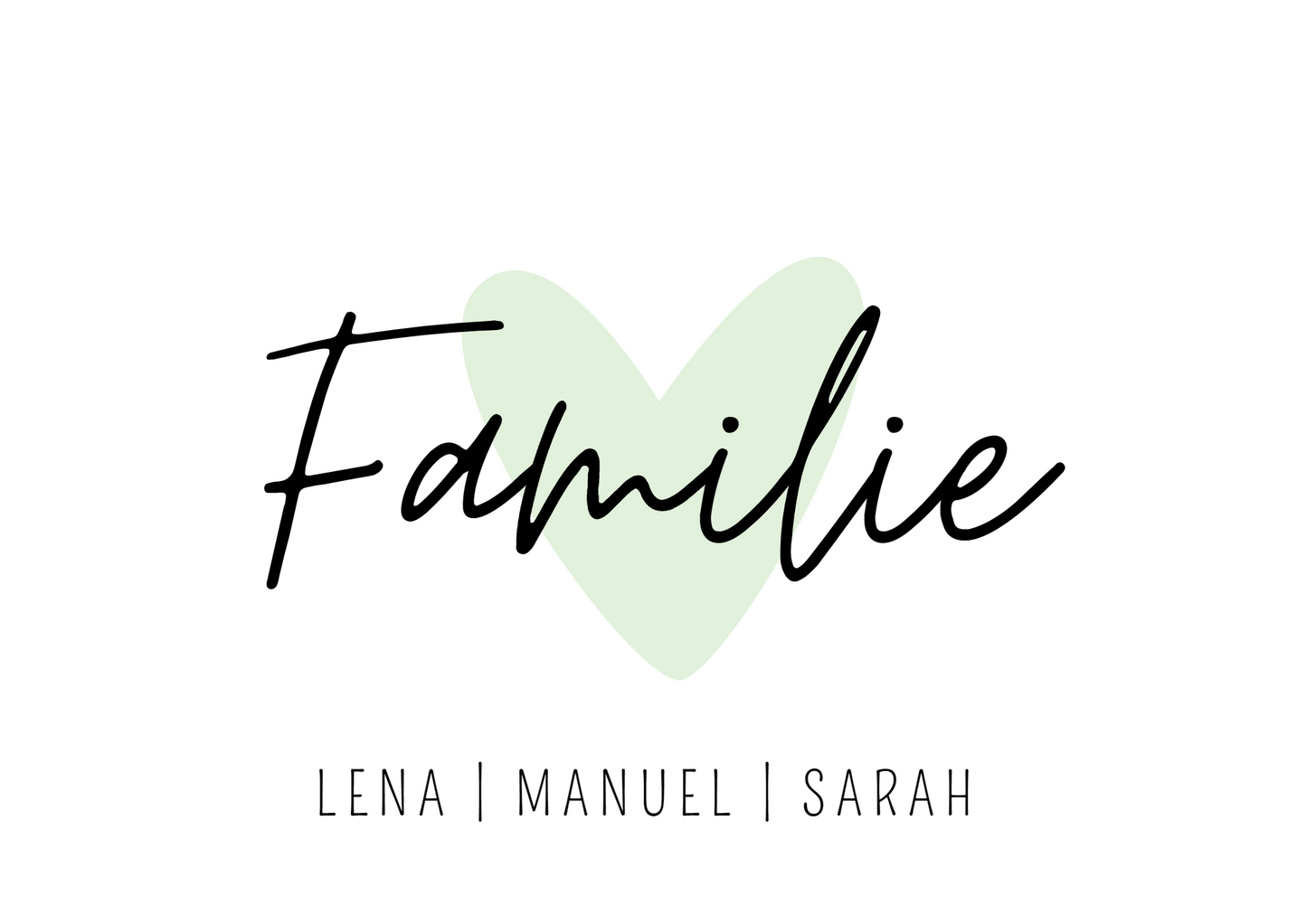 Bild "Familie - Herz"