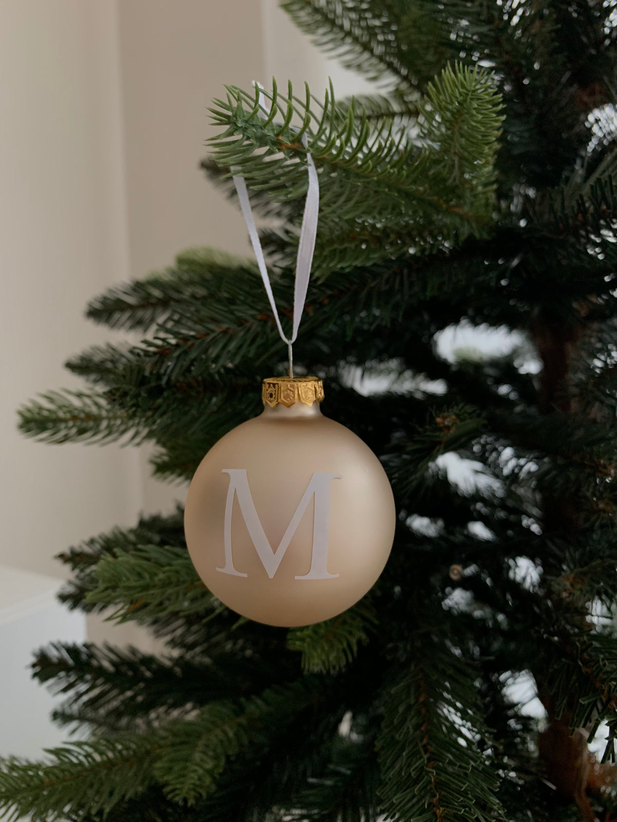 Personalisierte Christbaumkugel
