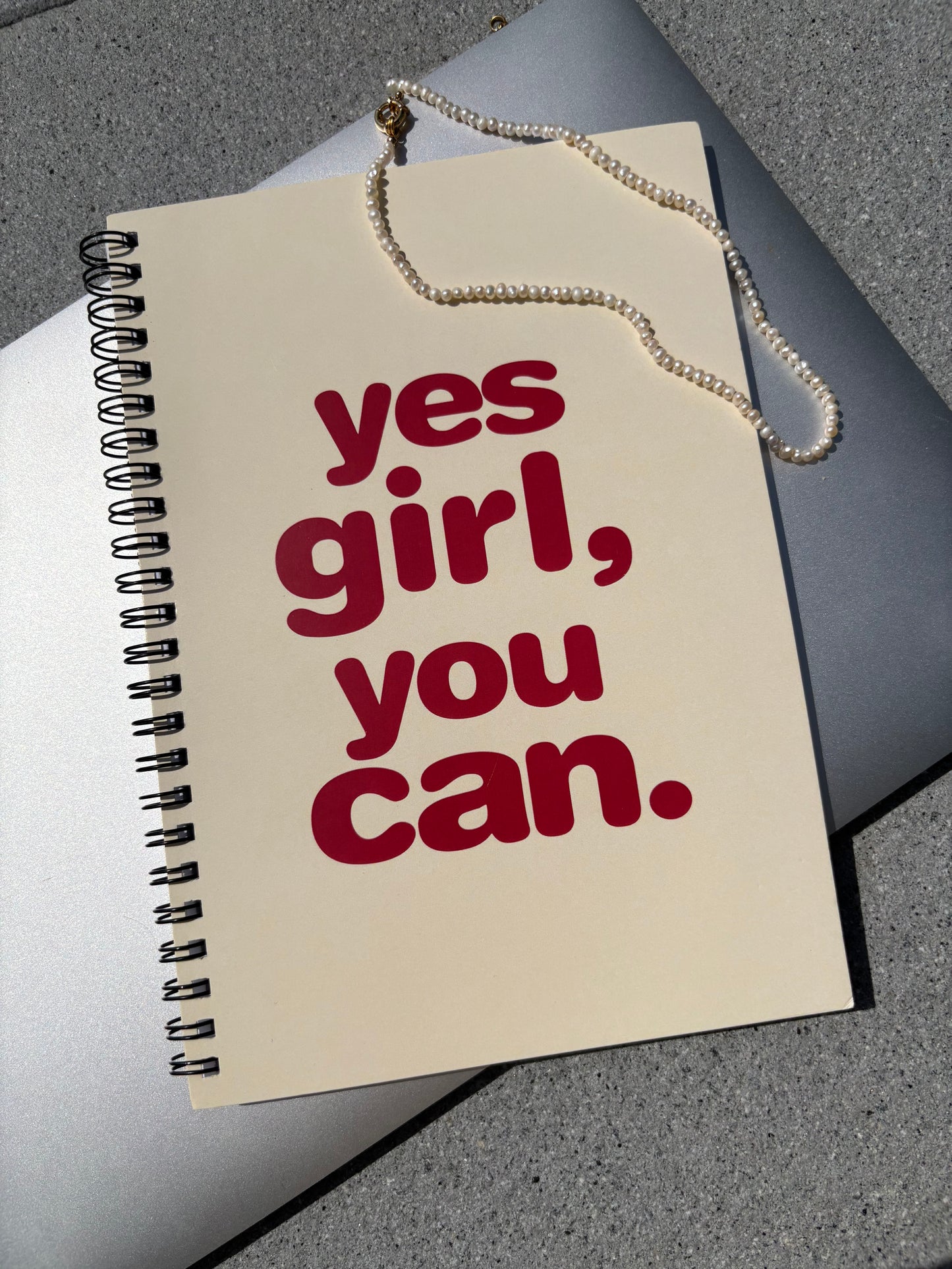 Notizbuch „yes girl, you can“