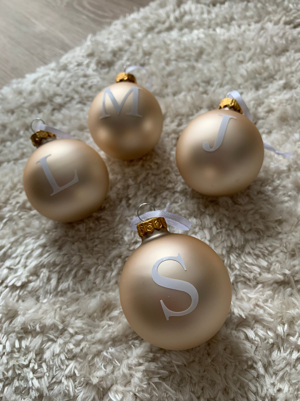 Personalisierte Christbaumkugel