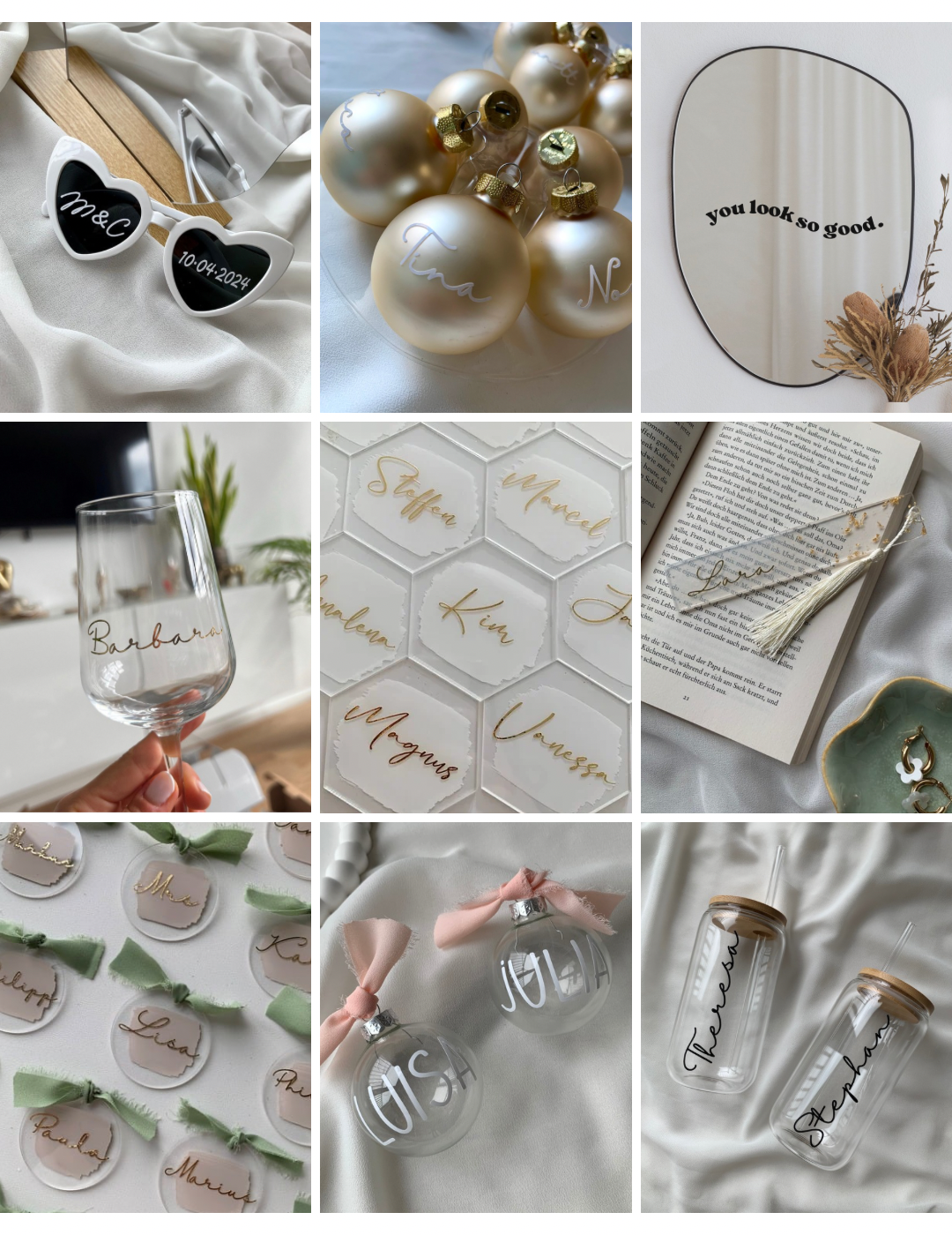 Namenssticker - Schrift 3