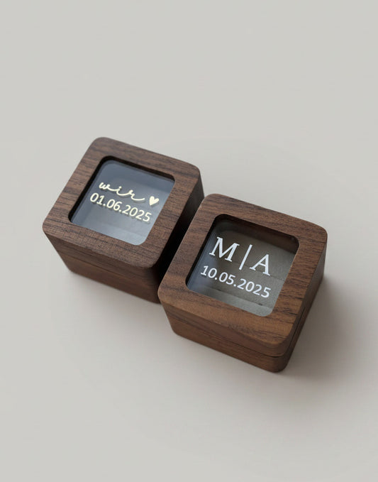 Personalisierte Ringbox