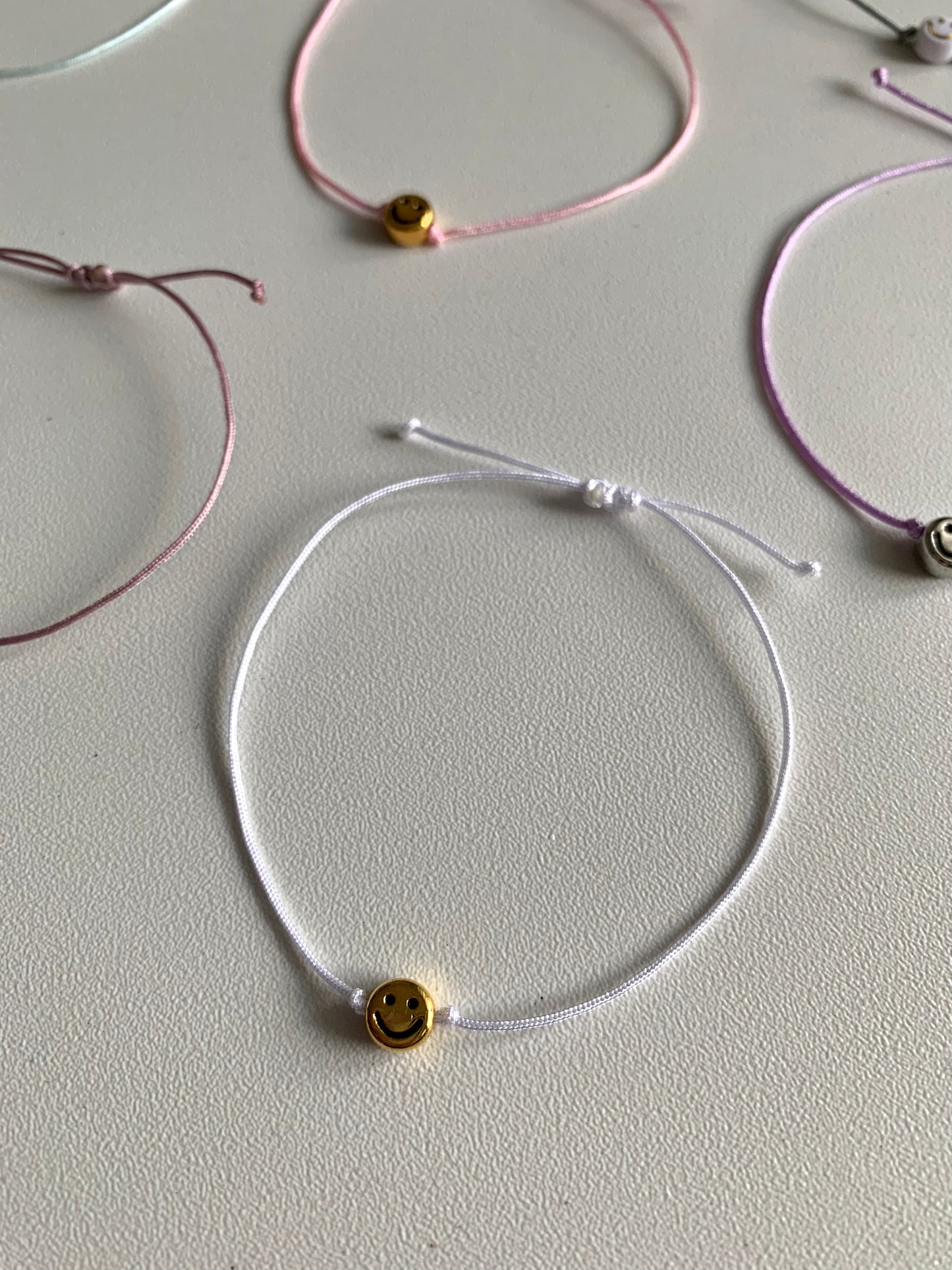 Armband, Smiley metall