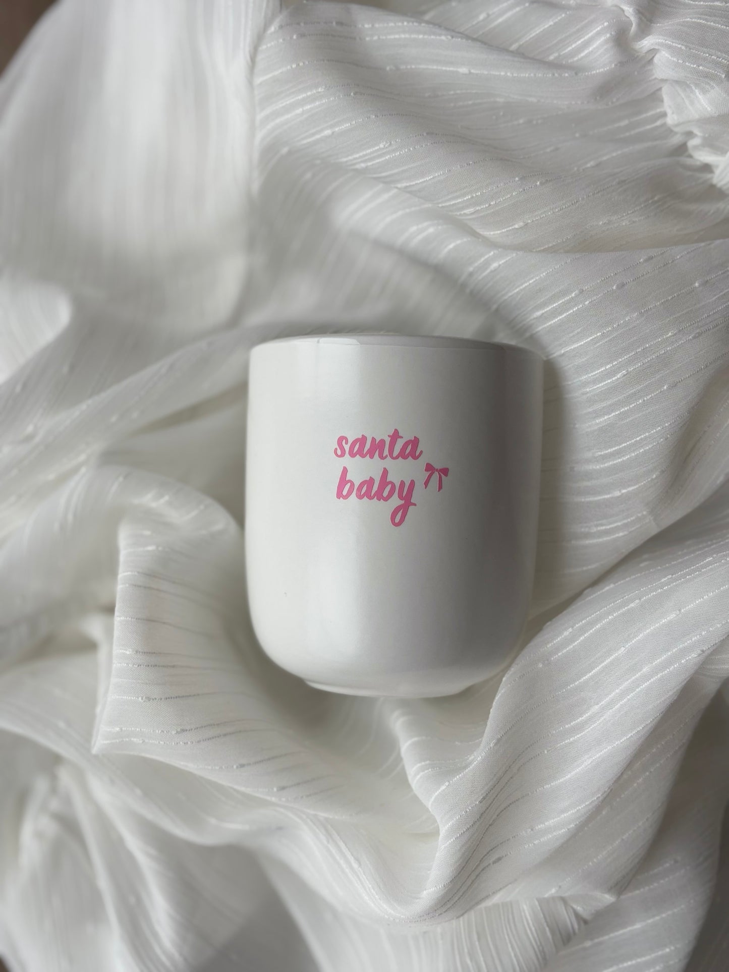 Tasse „santa baby“