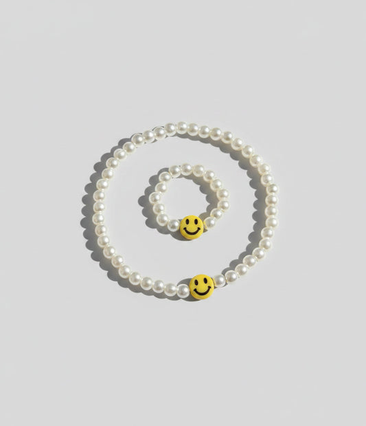 Perlenarmband, Smiley