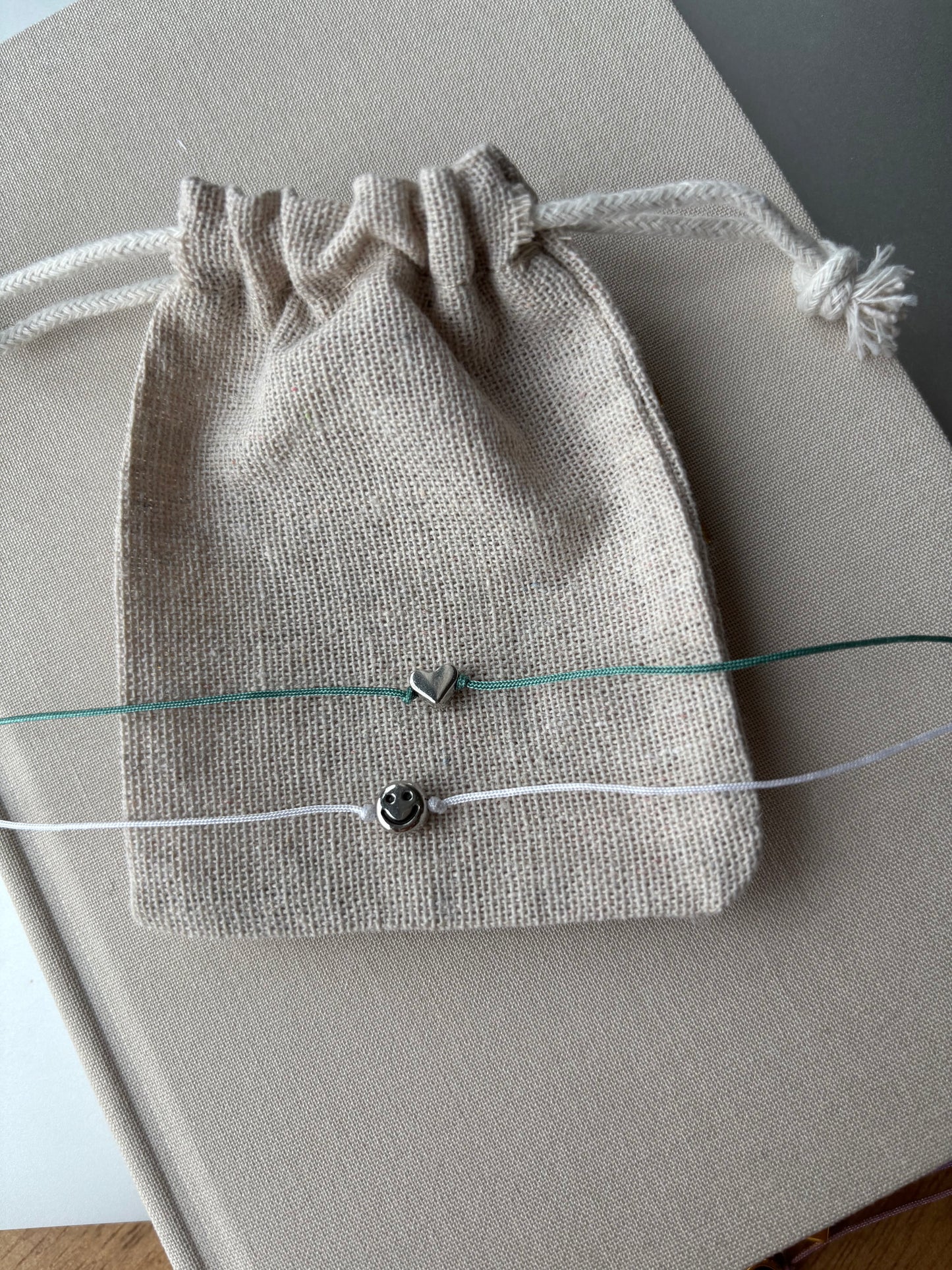 Armband, Smiley metall