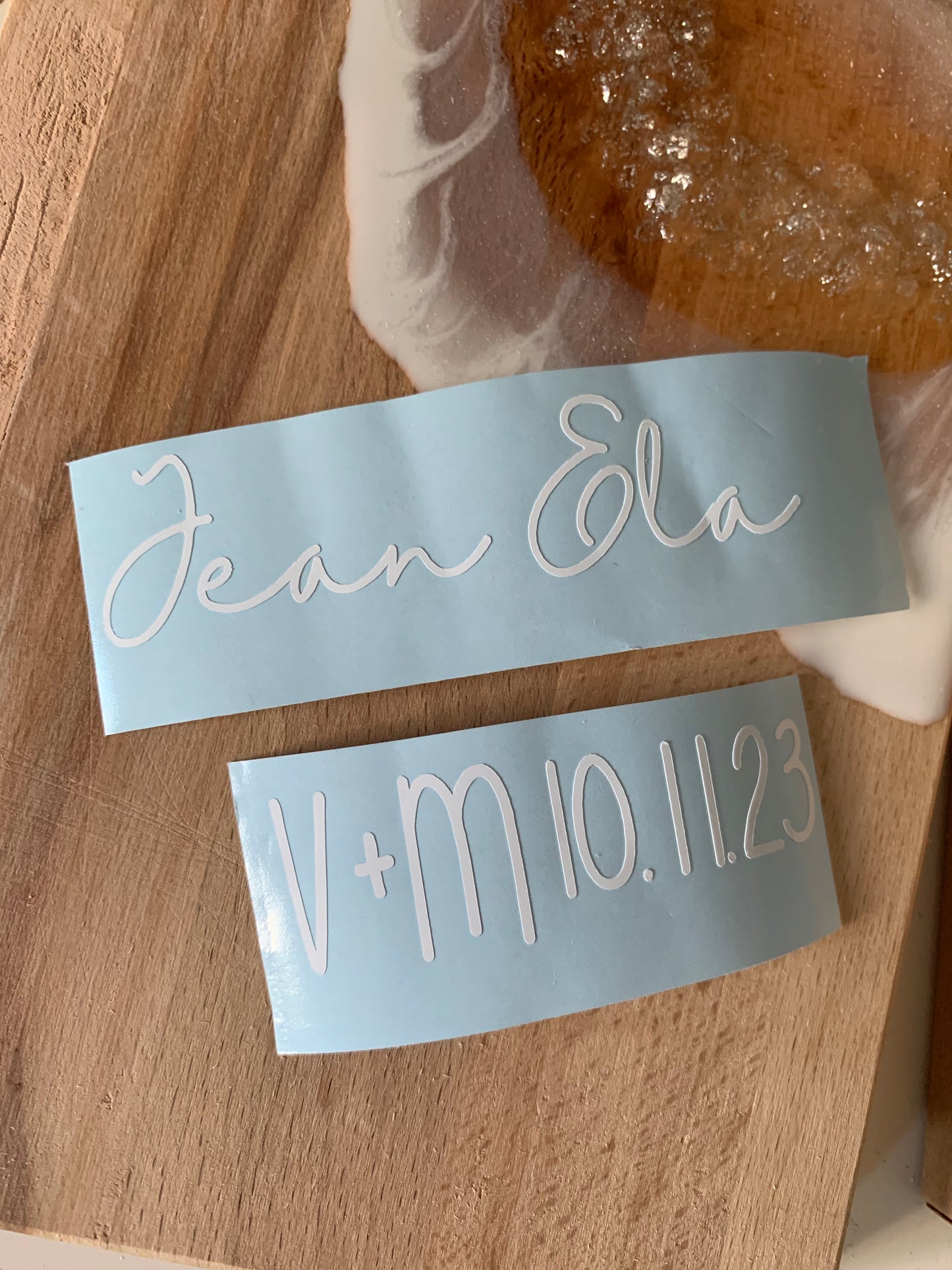 Namenssticker - Schrift 6