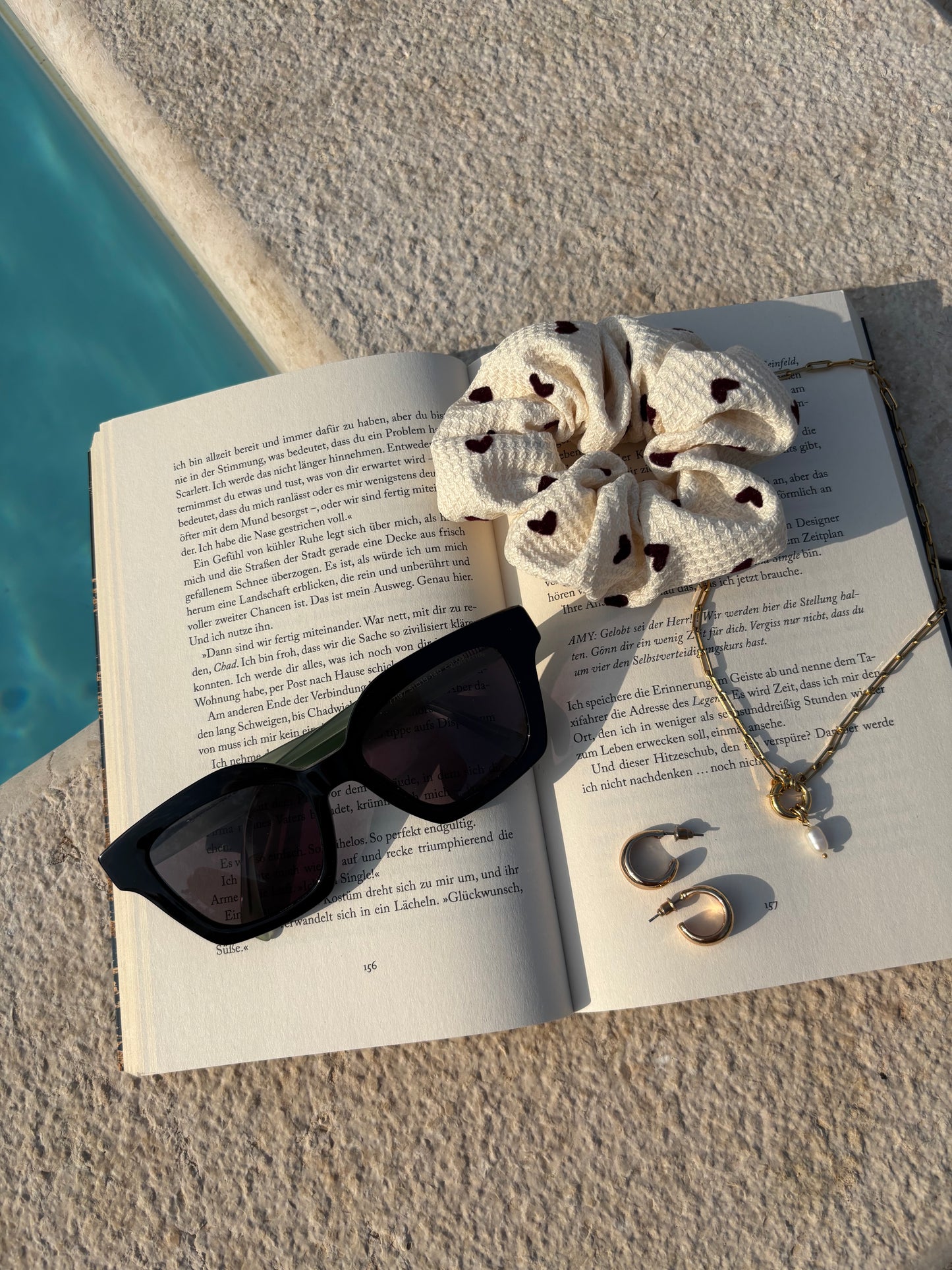 Scrunchies gemustert