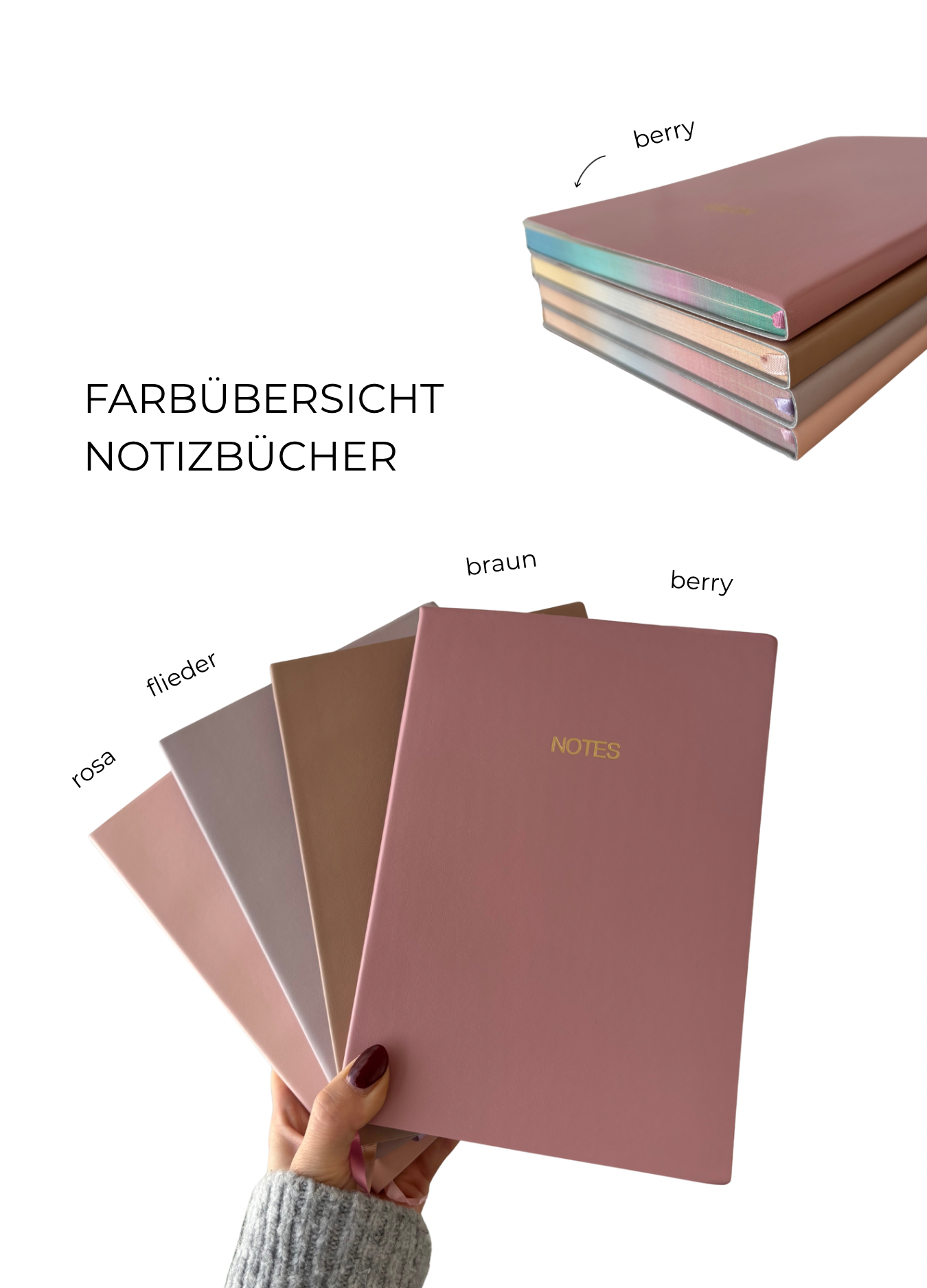 Notizbuch, personalisiert