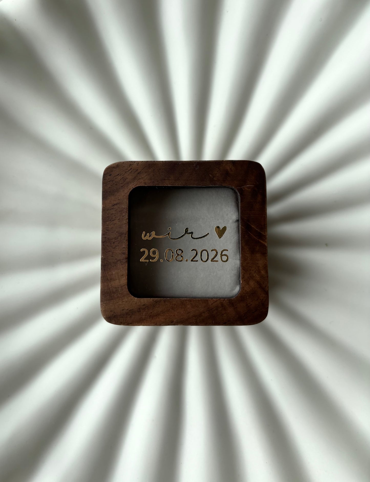 Personalisierte Ringbox
