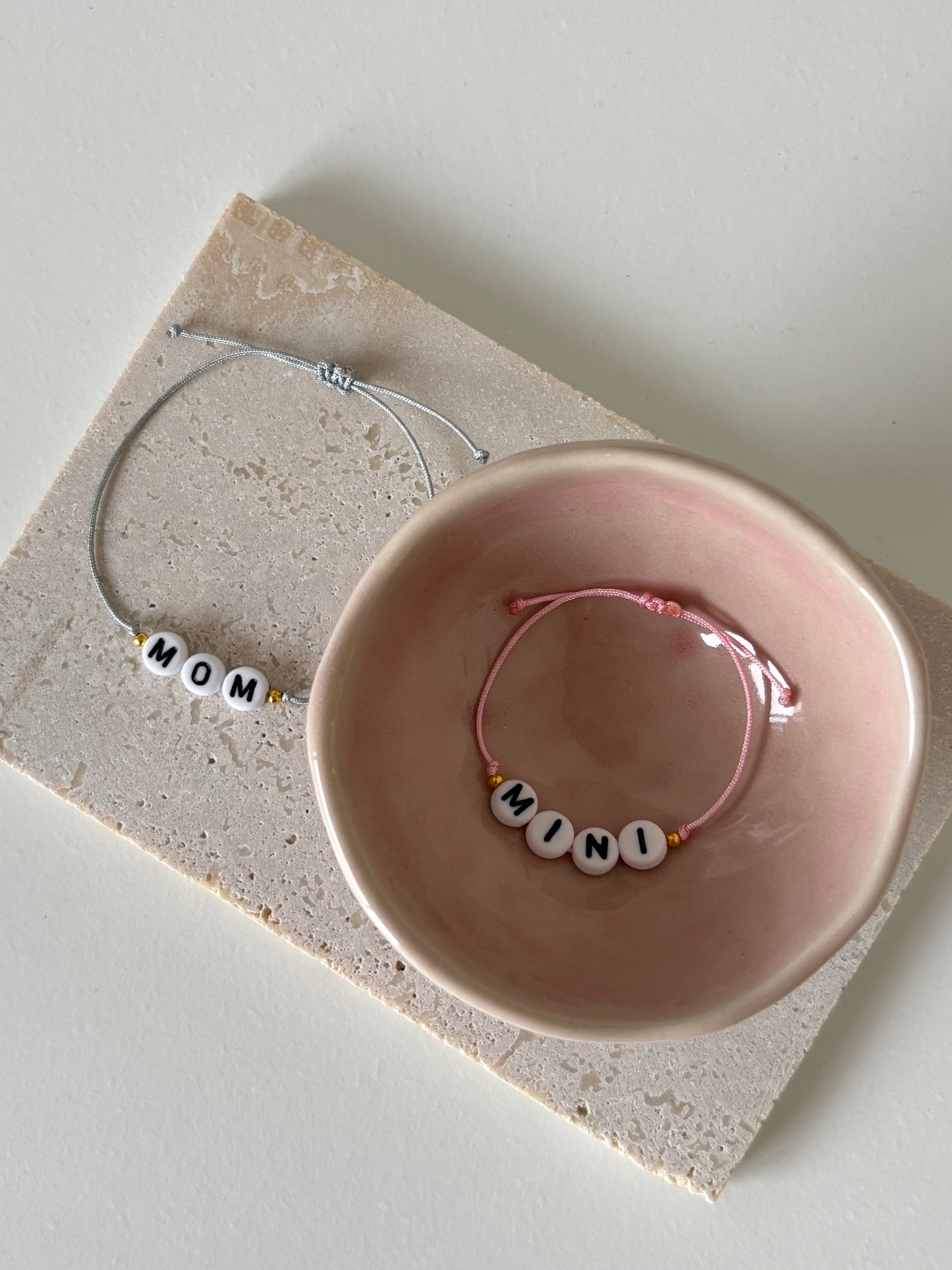 Armband Set „Mom Dad Mini“