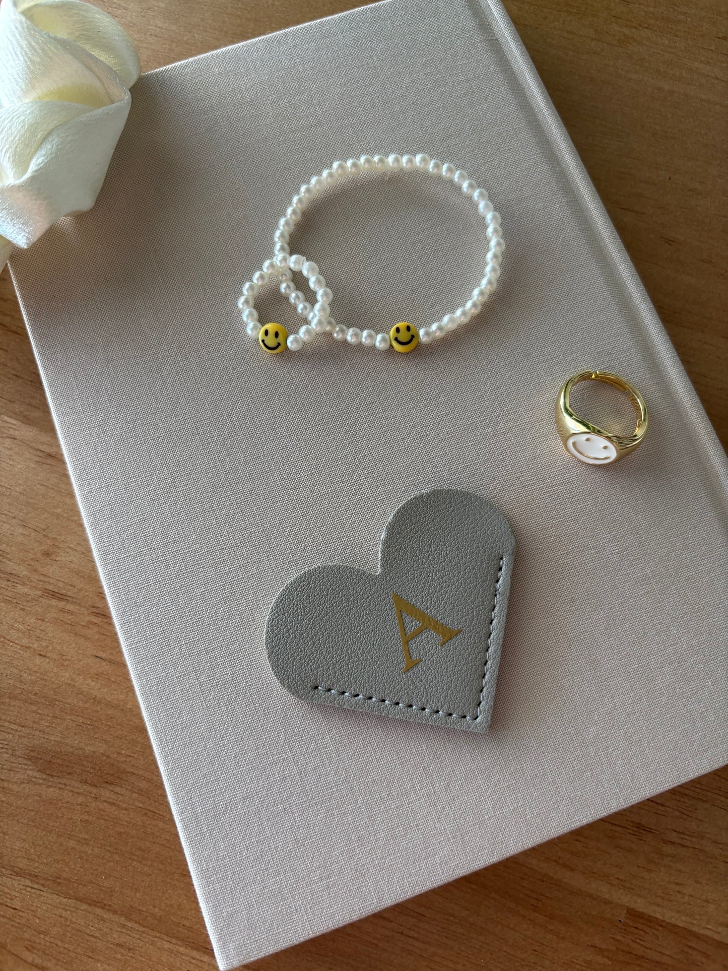 Perlenarmband, Smiley