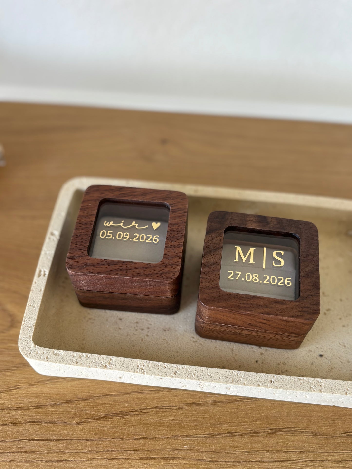 Personalisierte Ringbox
