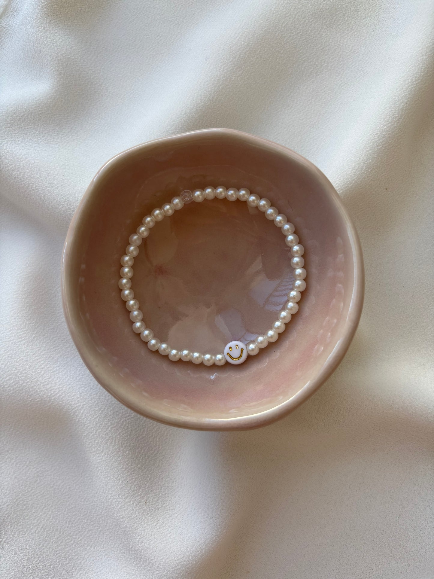 Perlenarmband, Smiley