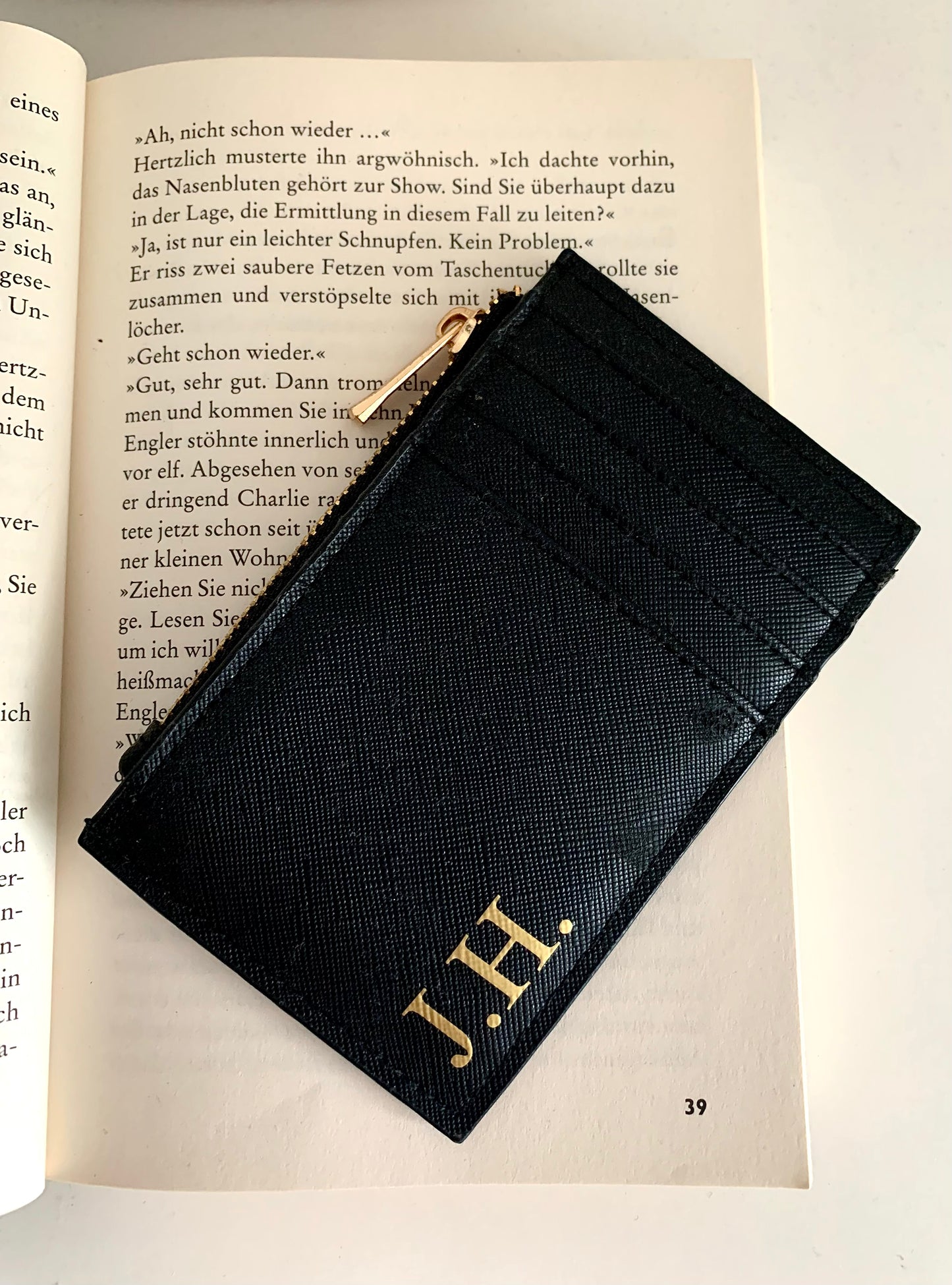 Geldbeutel mit Personalisierung