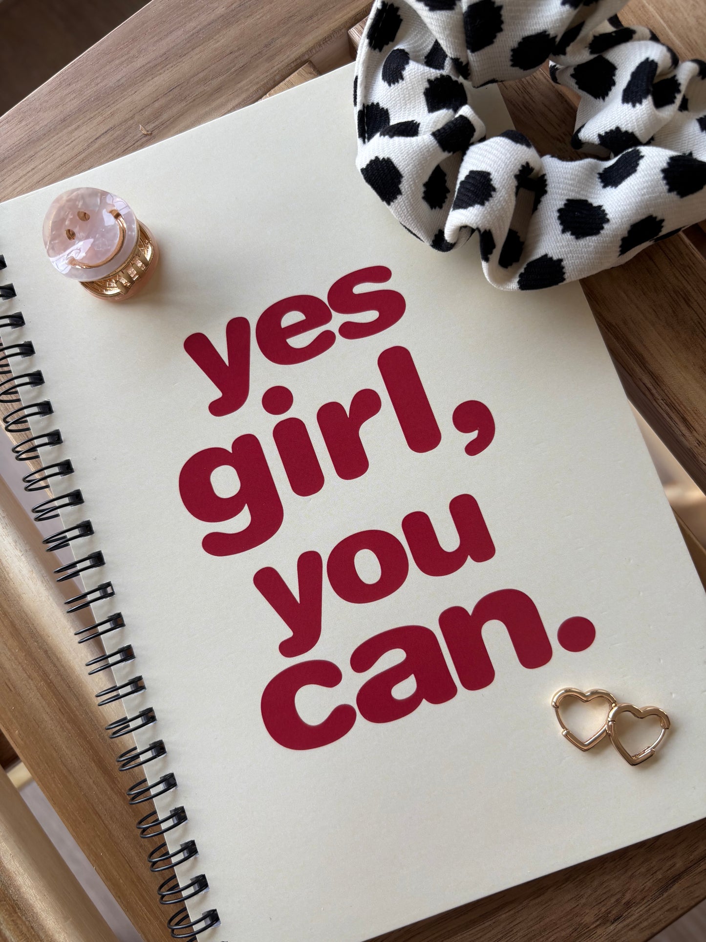 Notizbuch „yes girl, you can“