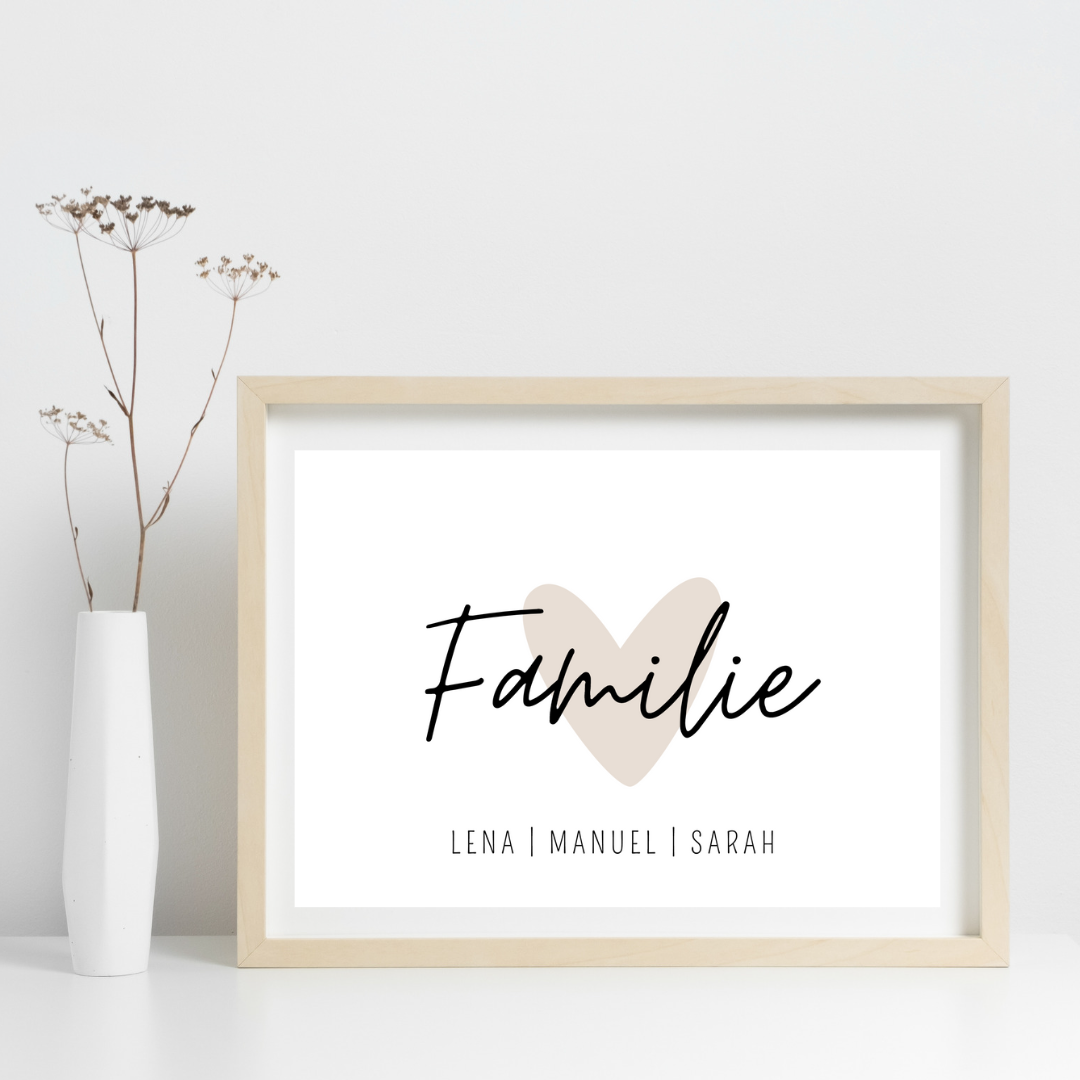 Bild "Familie - Herz"