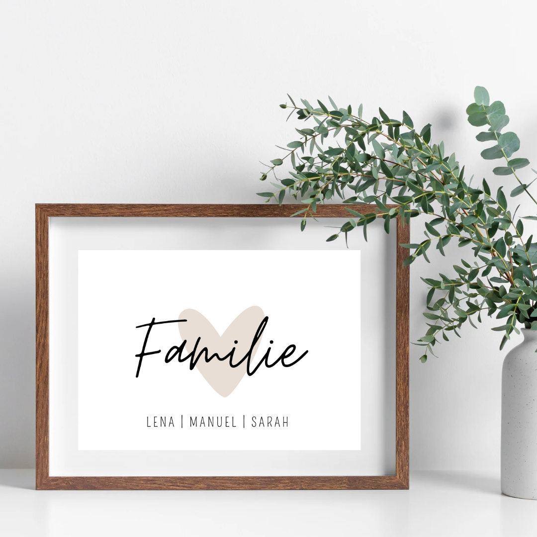 Bild "Familie - Herz"