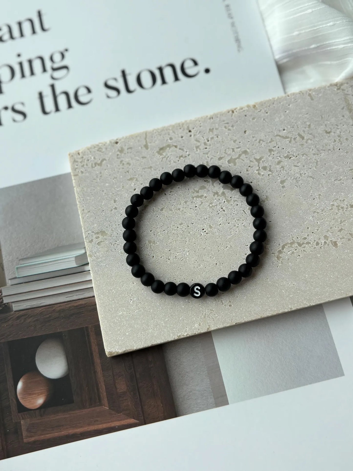 Partnerarmband mit Initialen