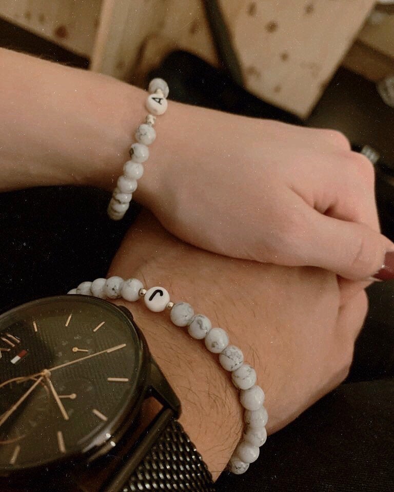 Partnerarmband, marmoriert