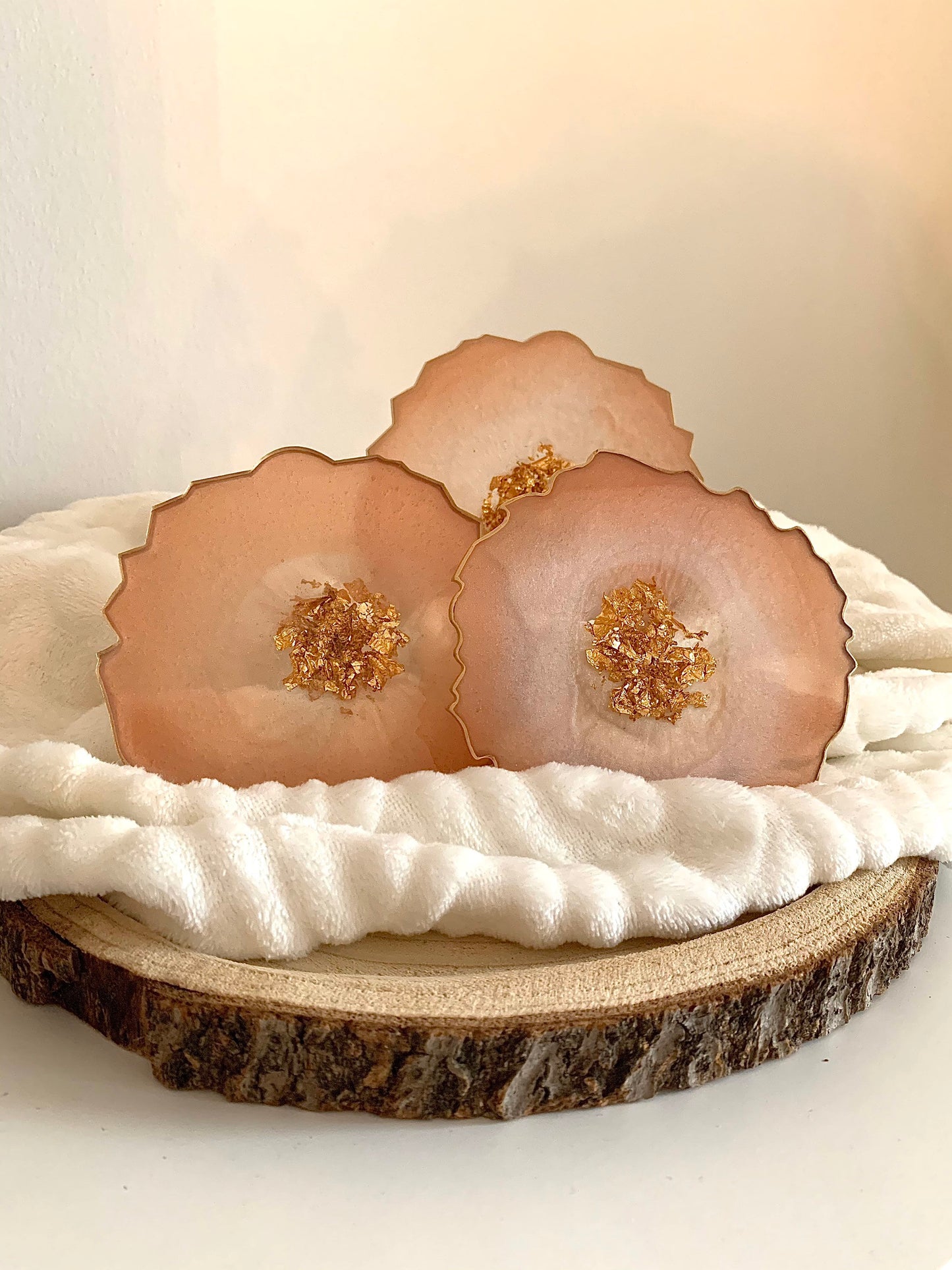 Untersetzer „peach“