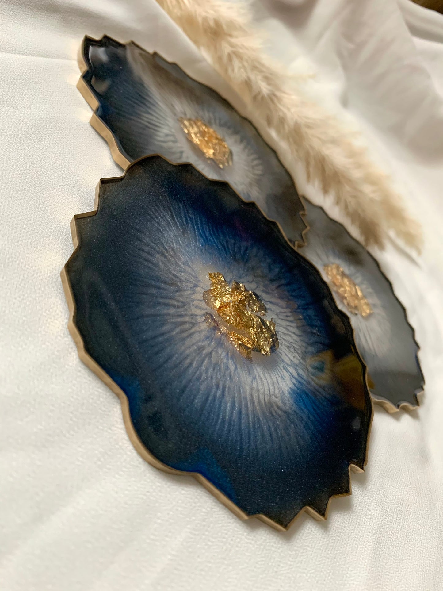 Untersetzer „blau“