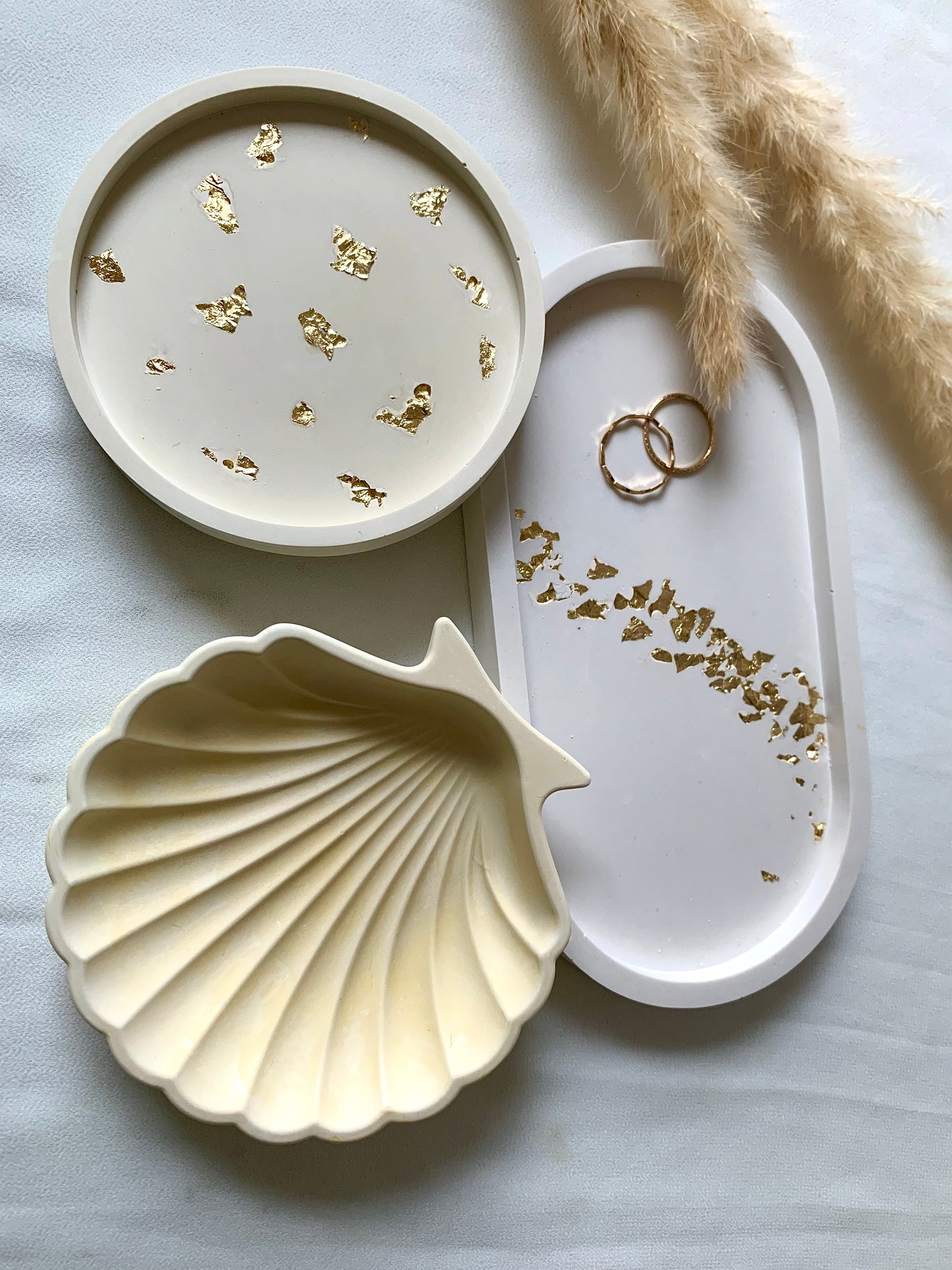 Tablett „oval-gold“
