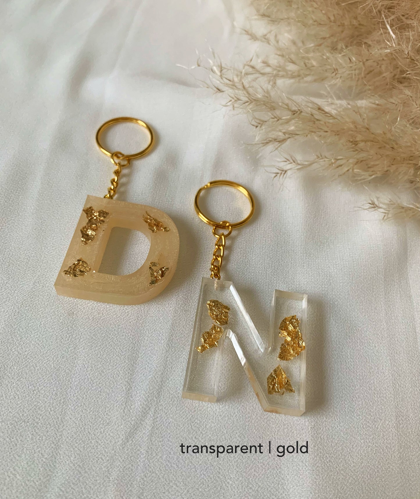 Buchstabe „transparent“