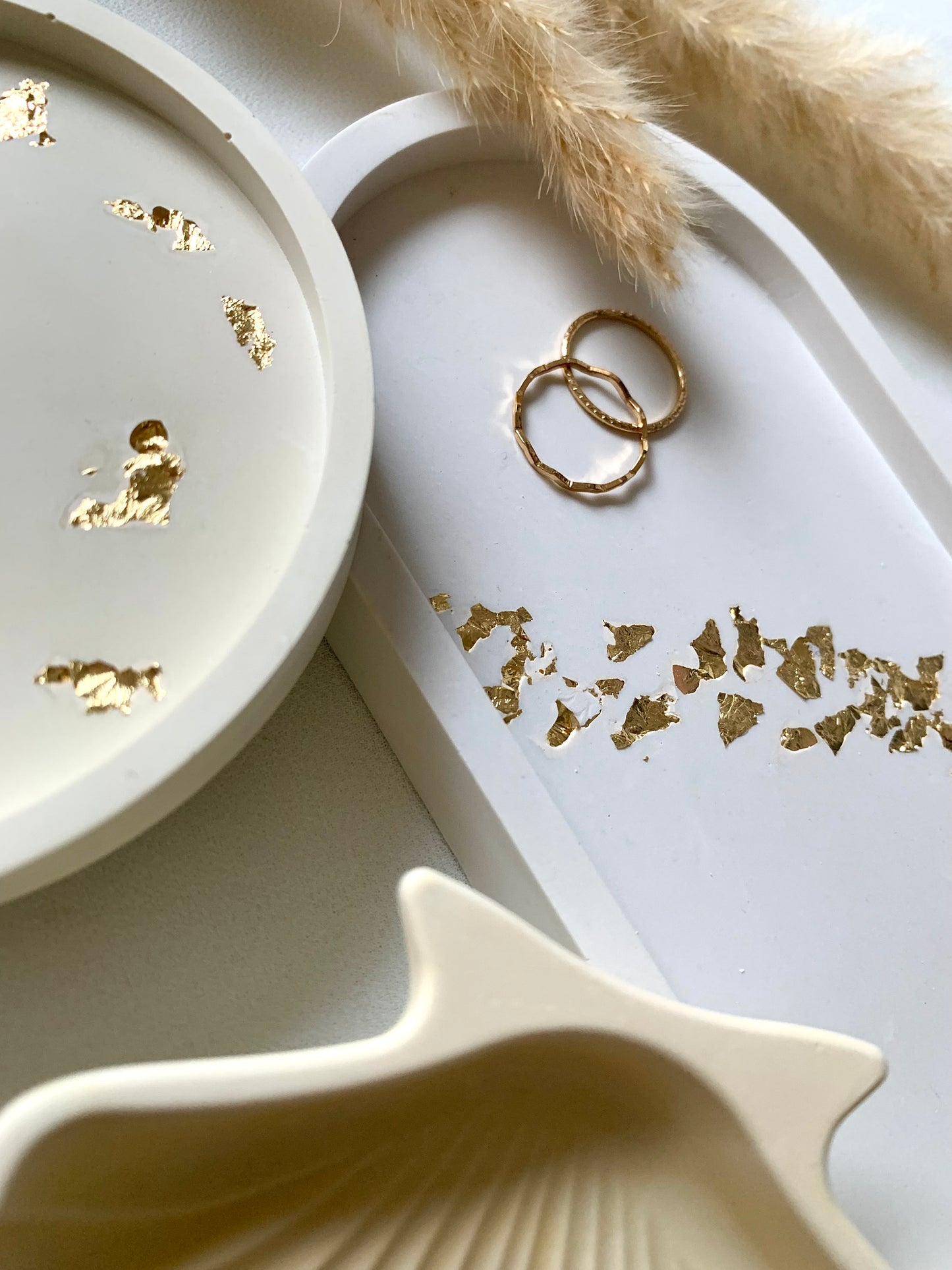 Tablett „oval-gold“